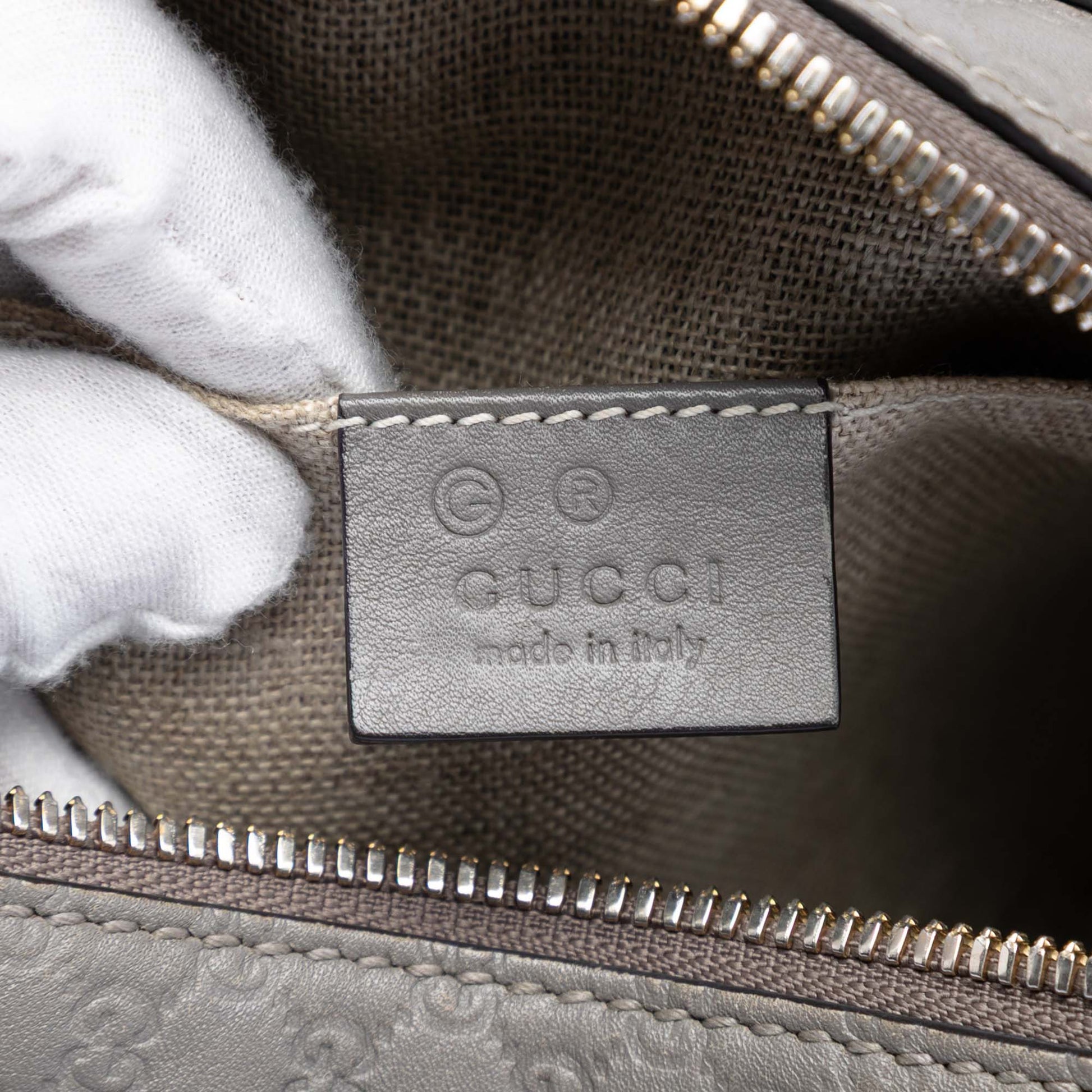 Gucci Microguccissima Bree Crossbody