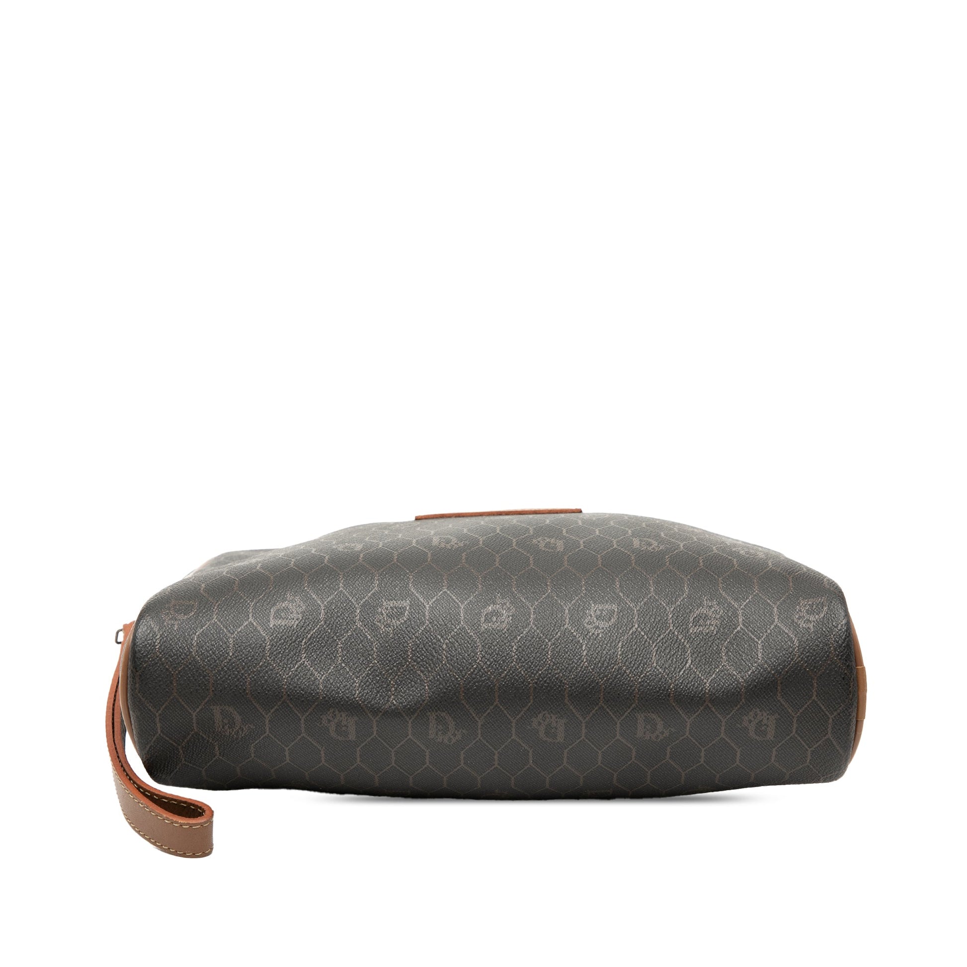 Dior Honeycomb Coated Canvas Clutch