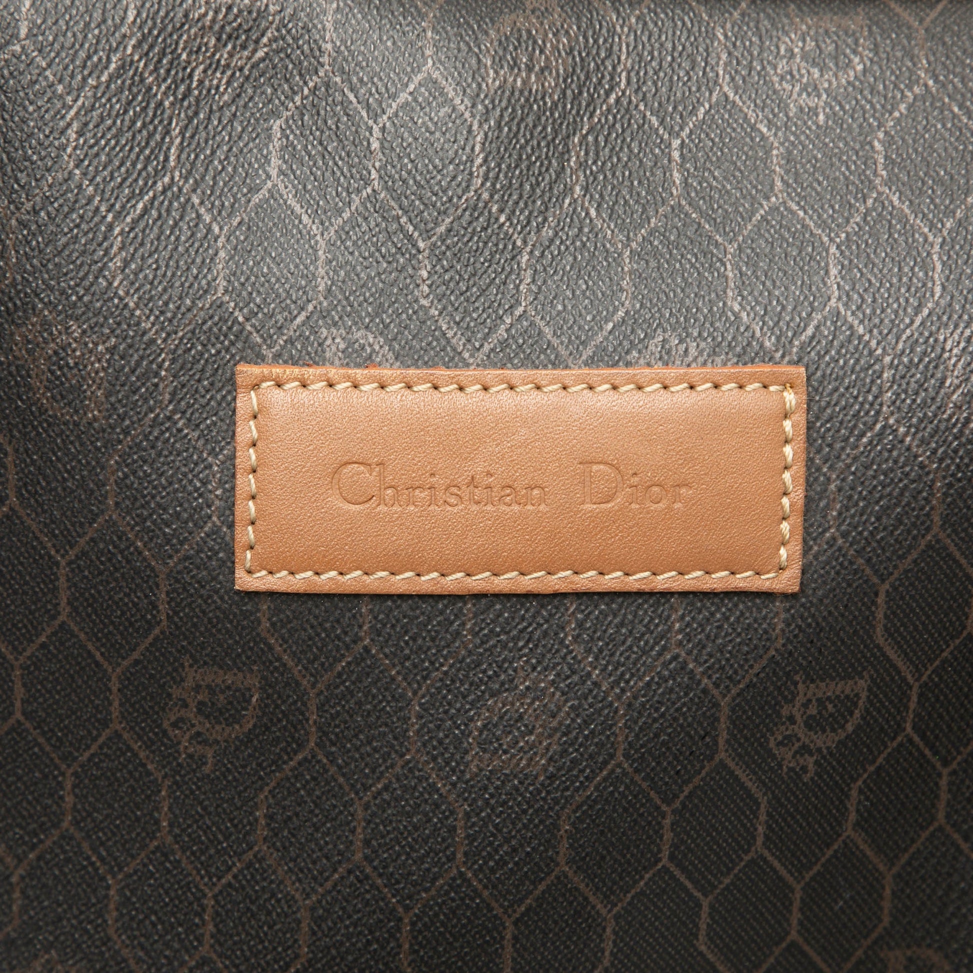 Dior Honeycomb Coated Canvas Clutch