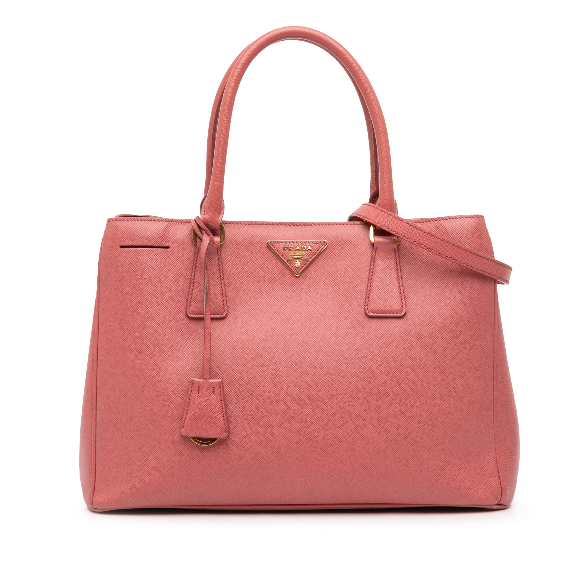 Prada Medium Saffiano Lux Galleria Satchel