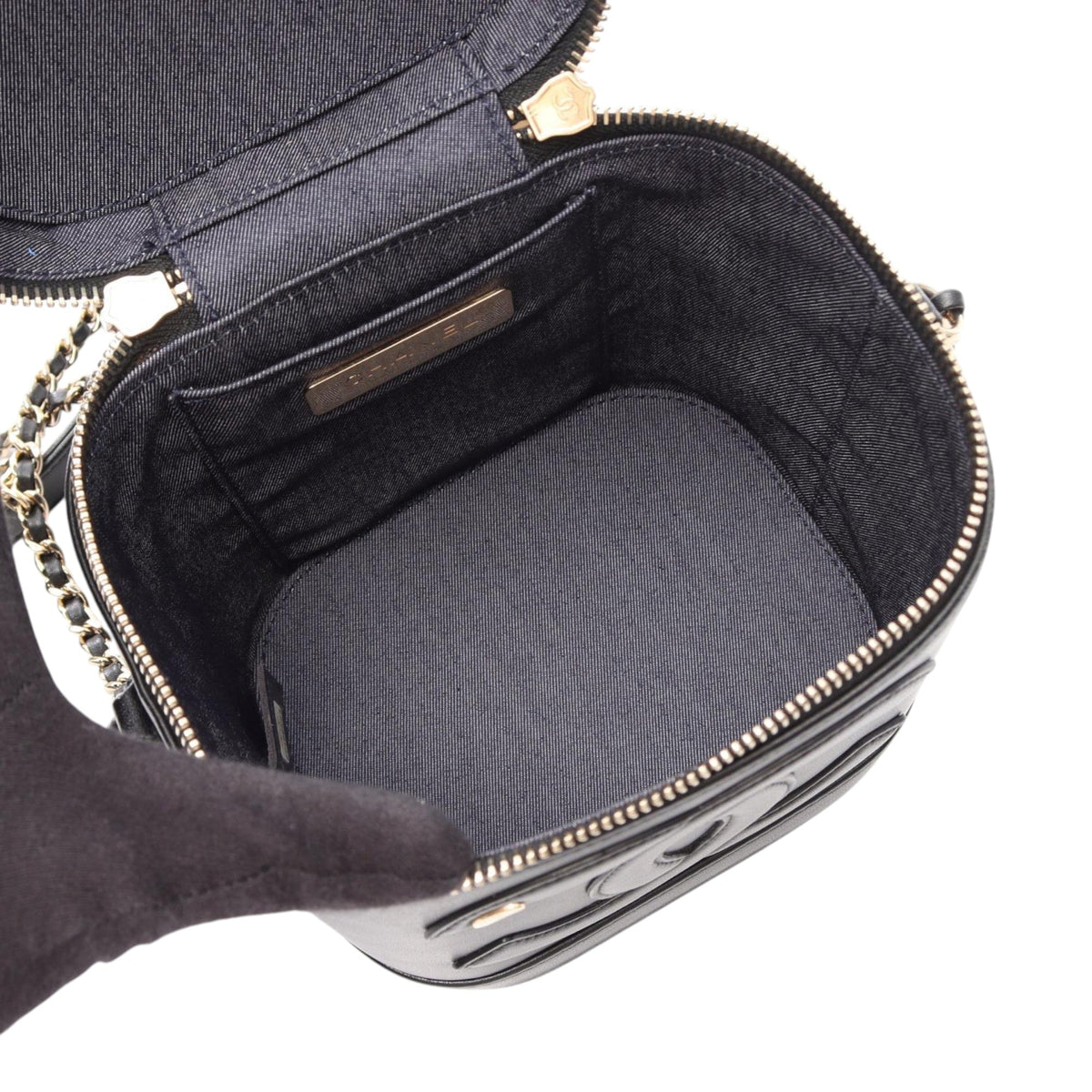 Chanel CC Calfskin Vanity Bag