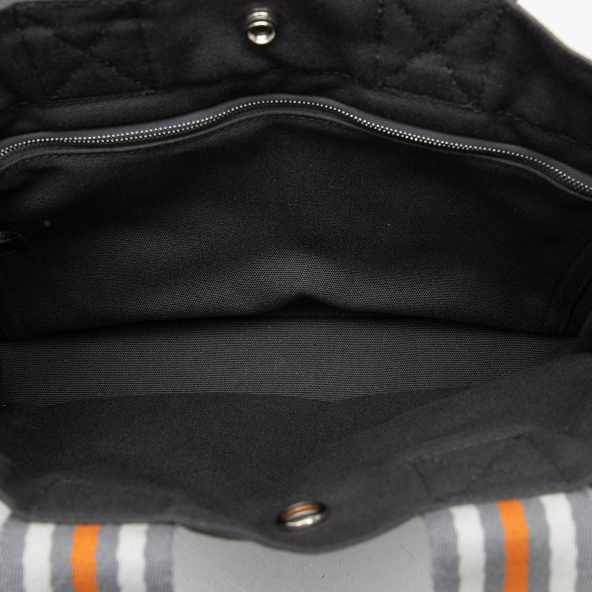 Hermès Canvas Fourre Tout PM — Gray