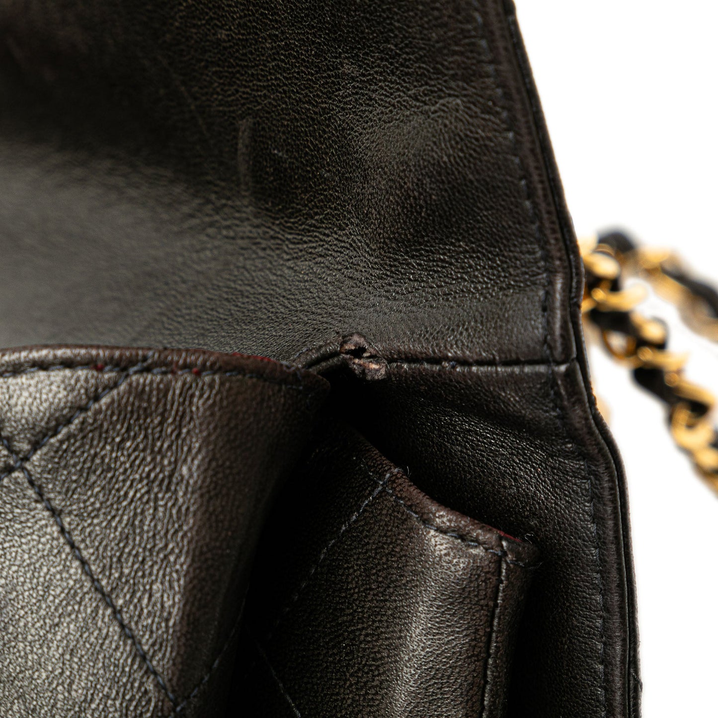 Chanel Jumbo Quilted Lambskin Double Sided Flap