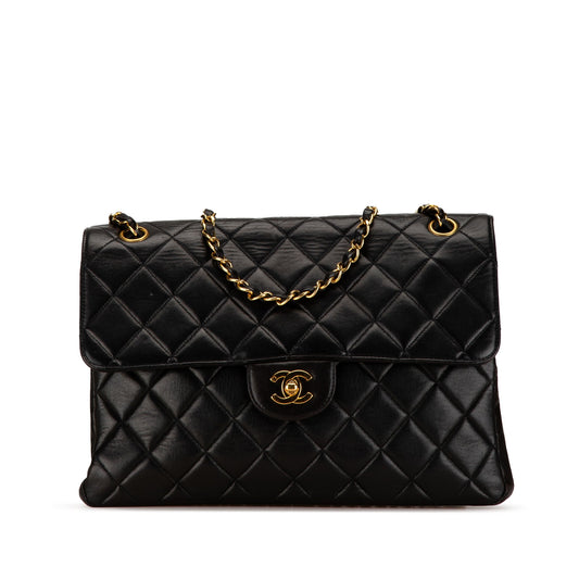 Chanel Jumbo Quilted Lambskin Double Sided Flap