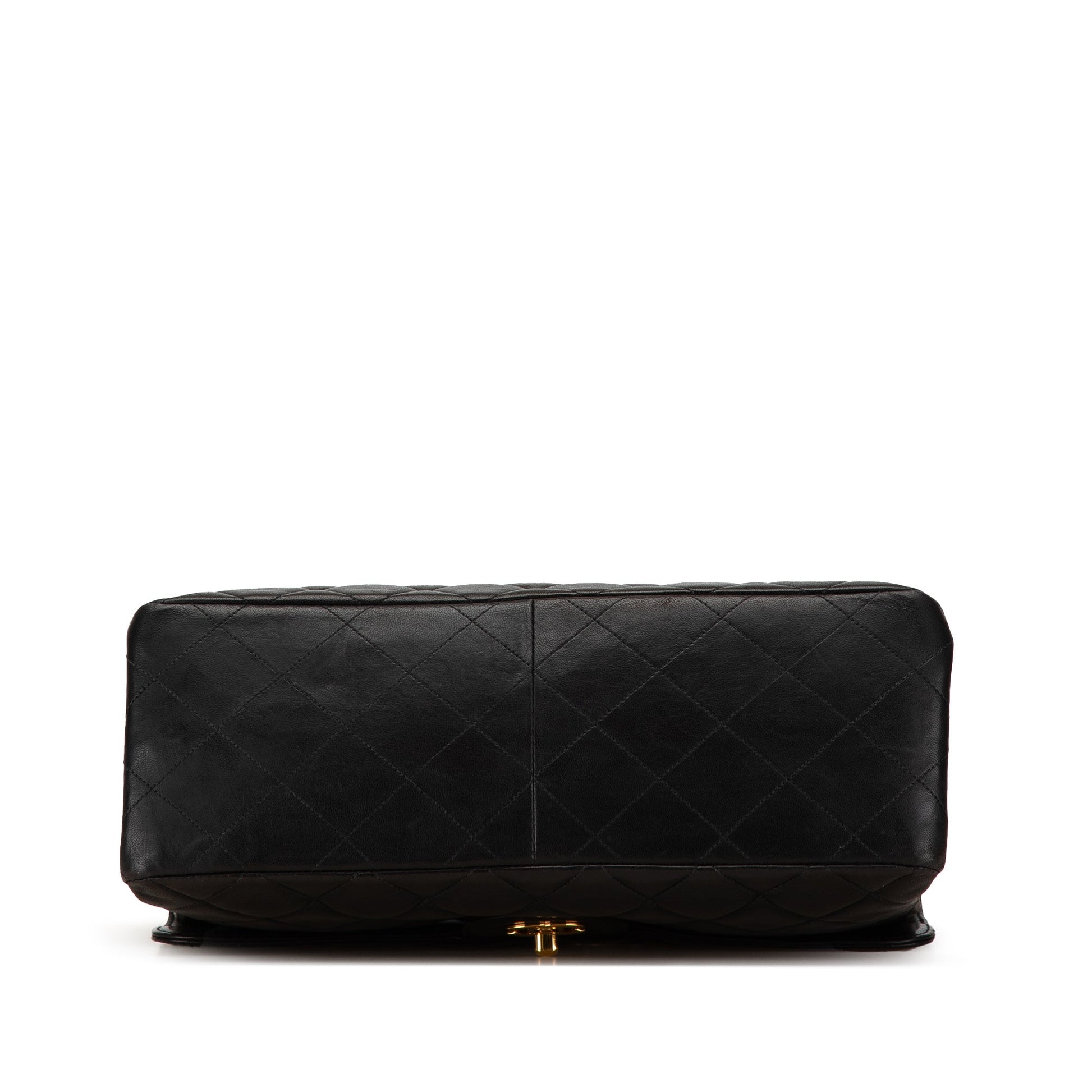 Chanel Jumbo Quilted Lambskin Double Sided Flap