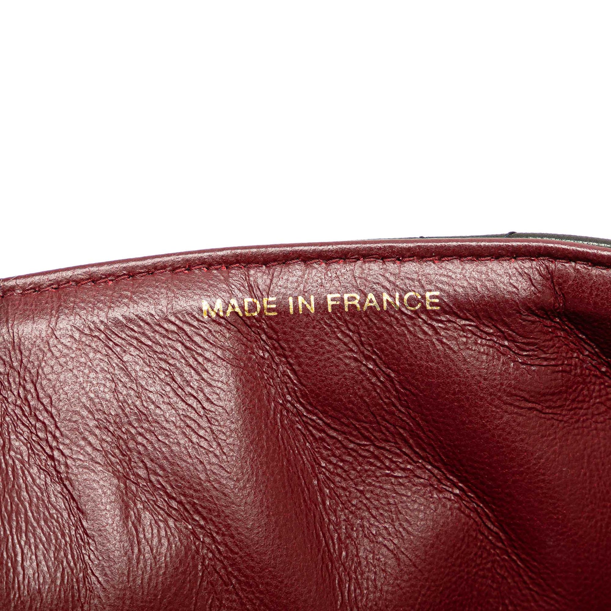 Chanel Jumbo Quilted Lambskin Double Sided Flap