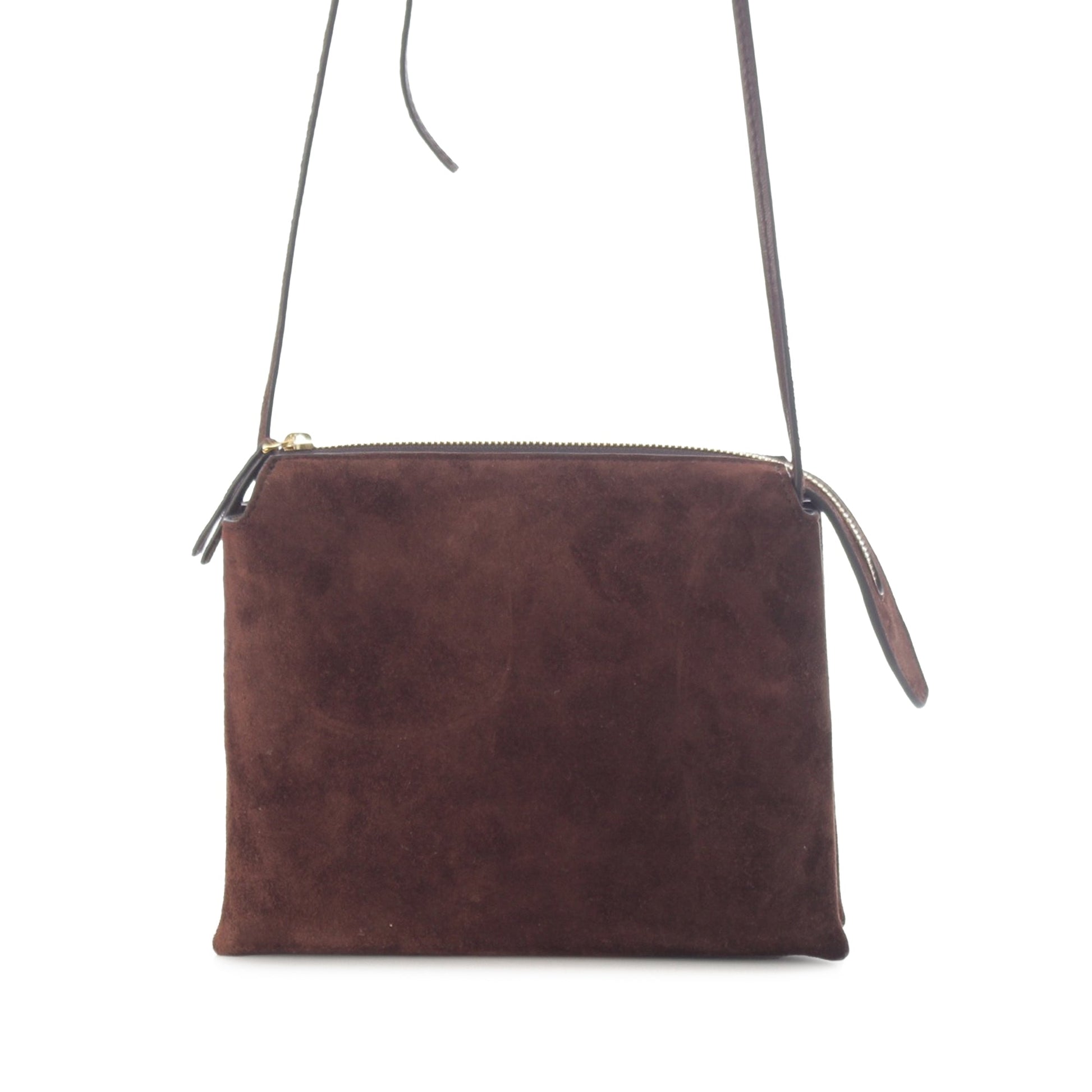 The Row Mini Suede Nu Twin Crossbody