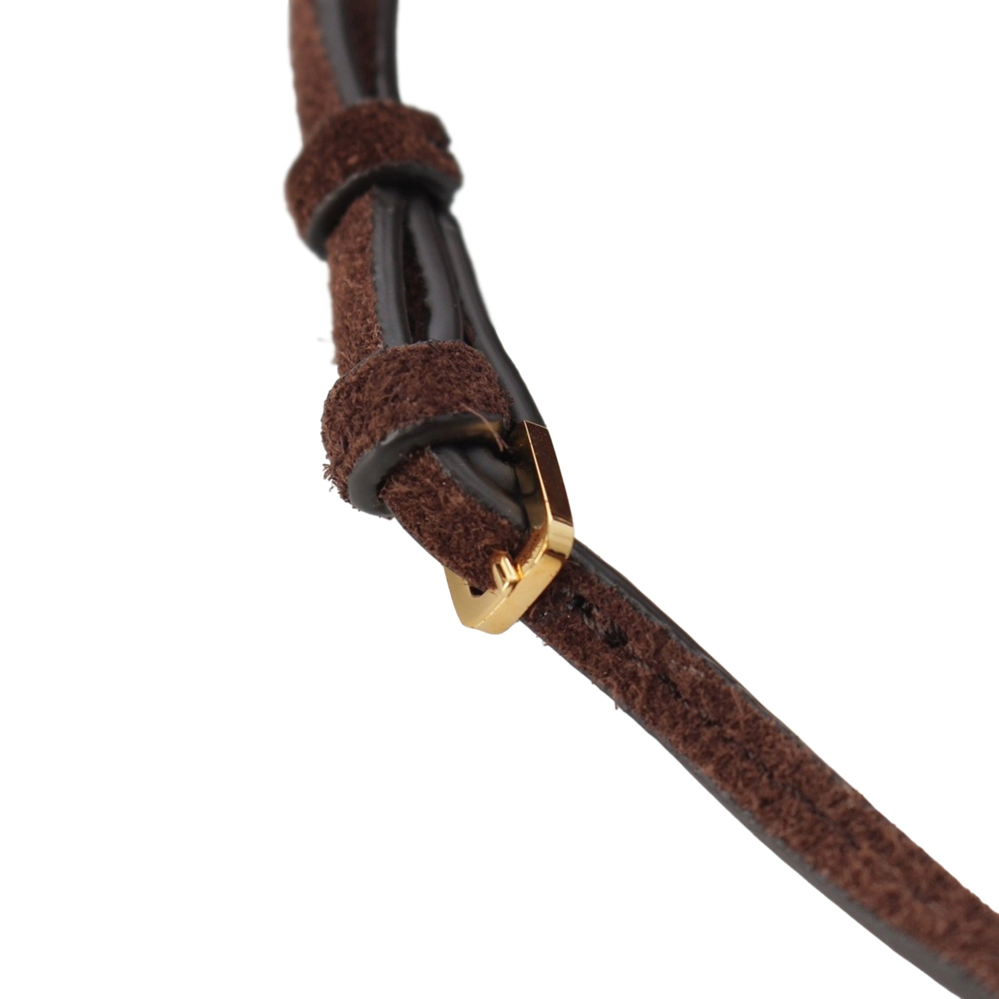 The Row Mini Suede Nu Twin Crossbody
