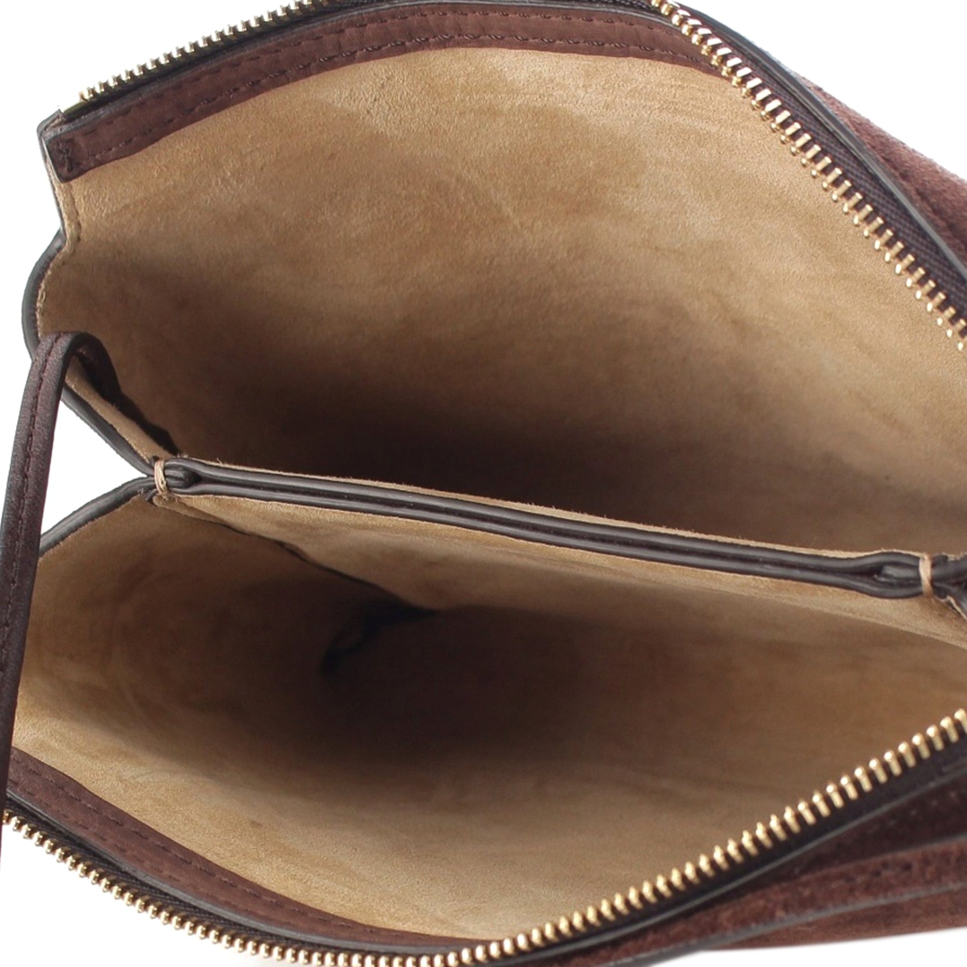 The Row Mini Suede Nu Twin Crossbody
