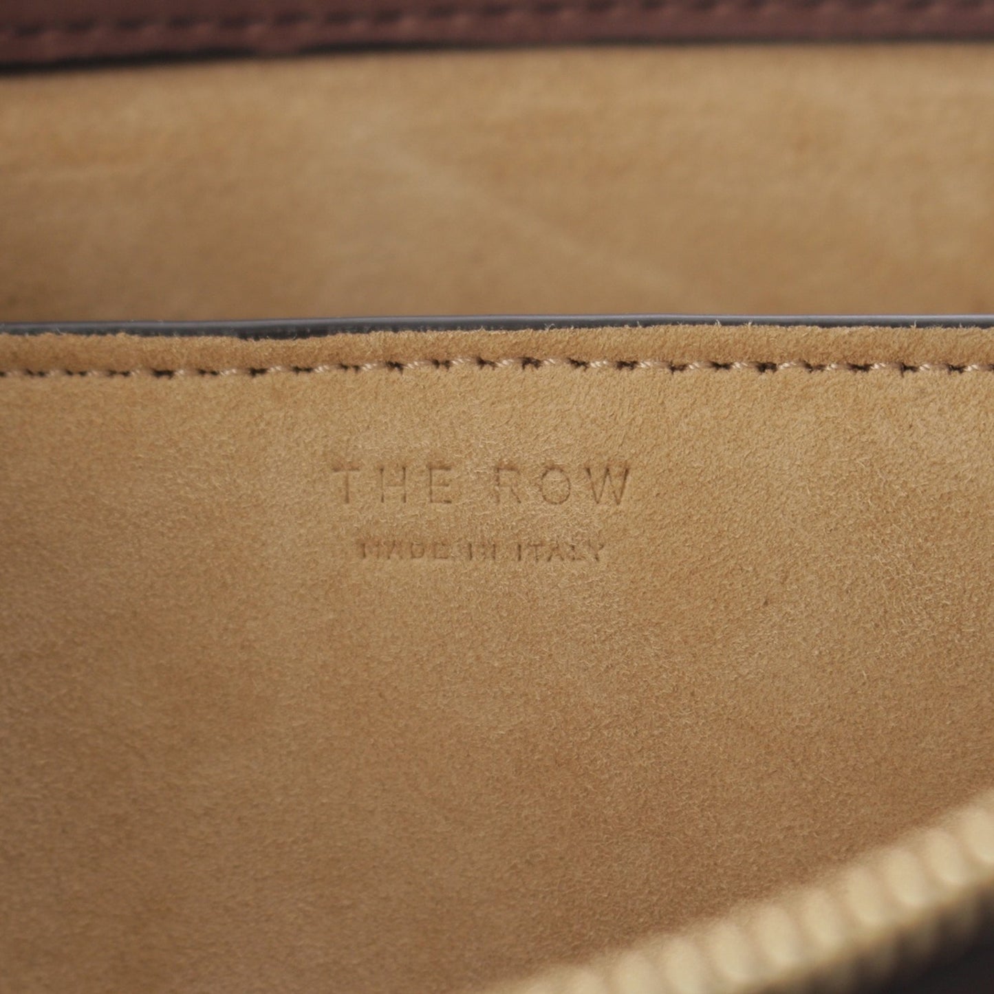 The Row Mini Suede Nu Twin Crossbody
