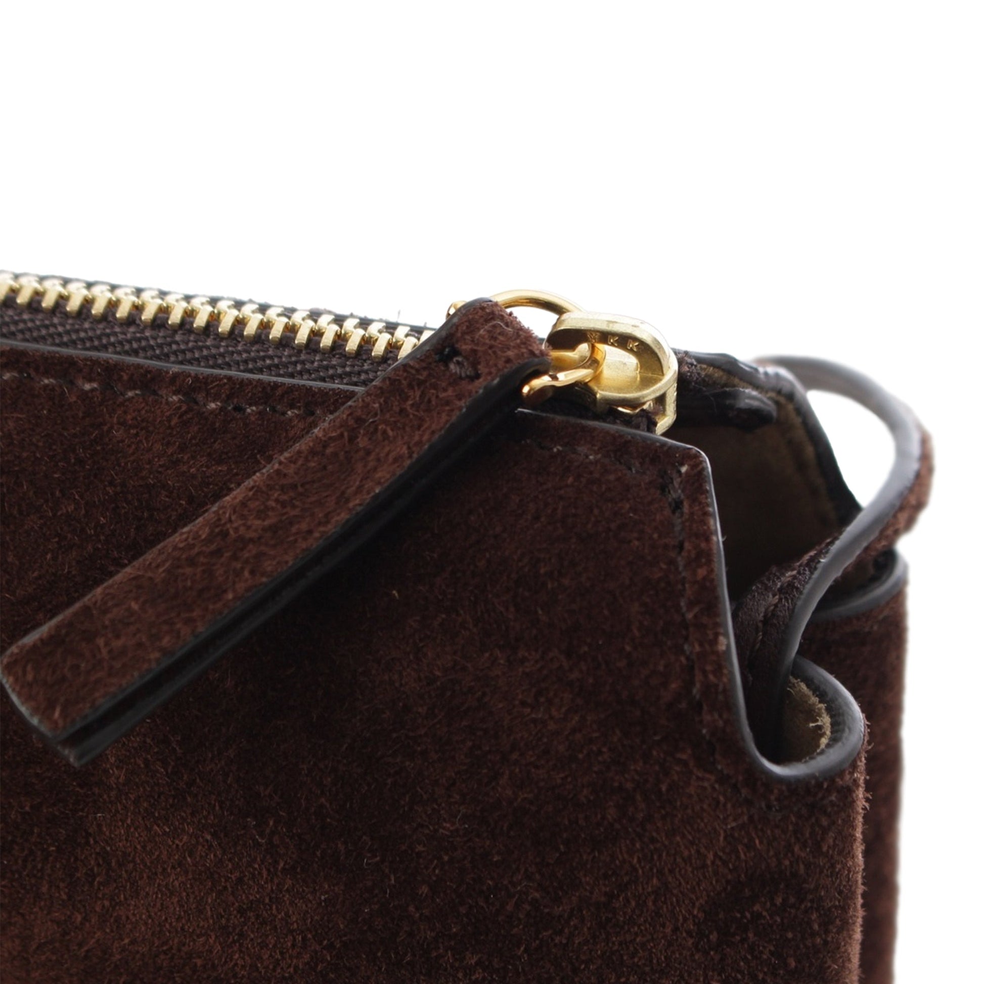 The Row Mini Suede Nu Twin Crossbody