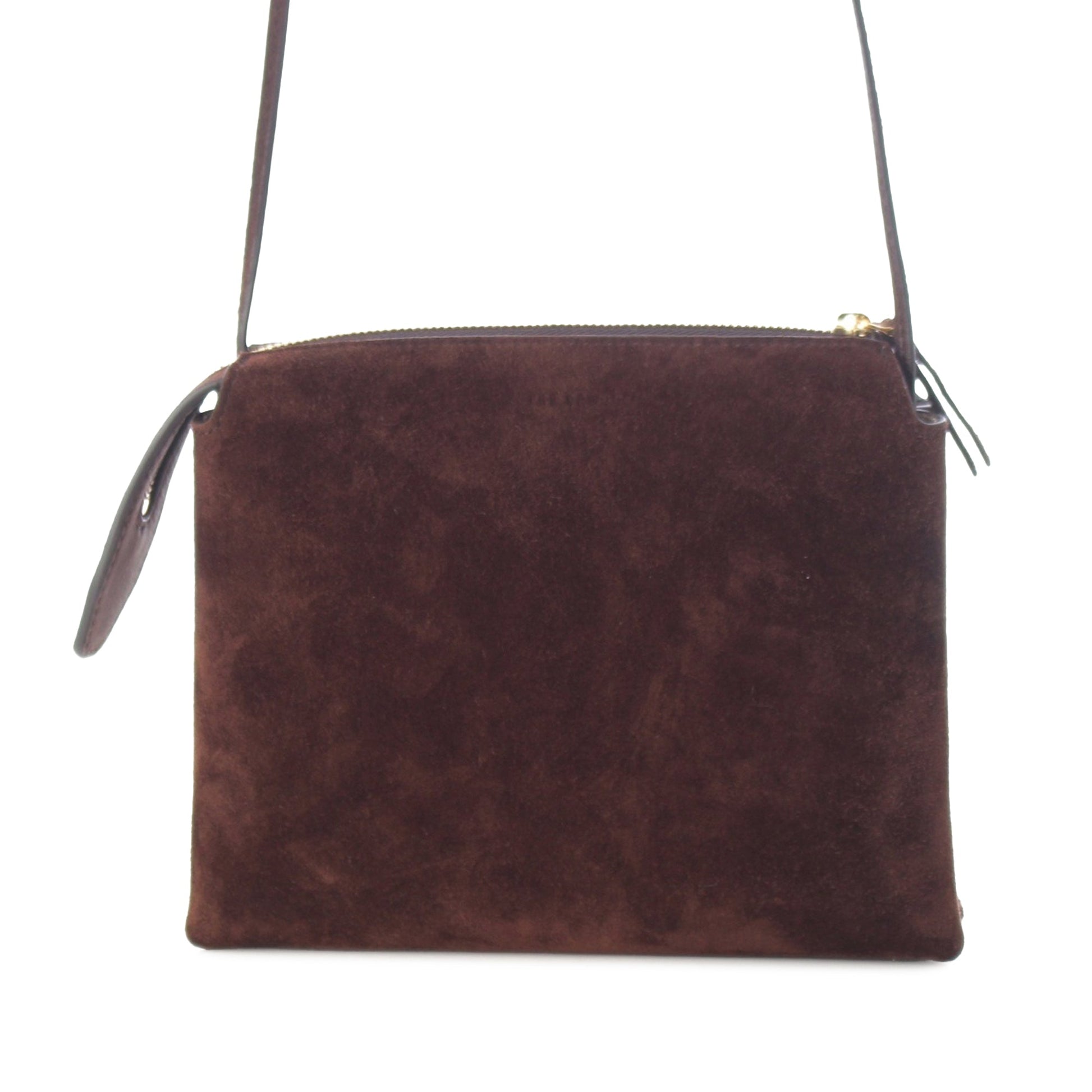 The Row Mini Suede Nu Twin Crossbody