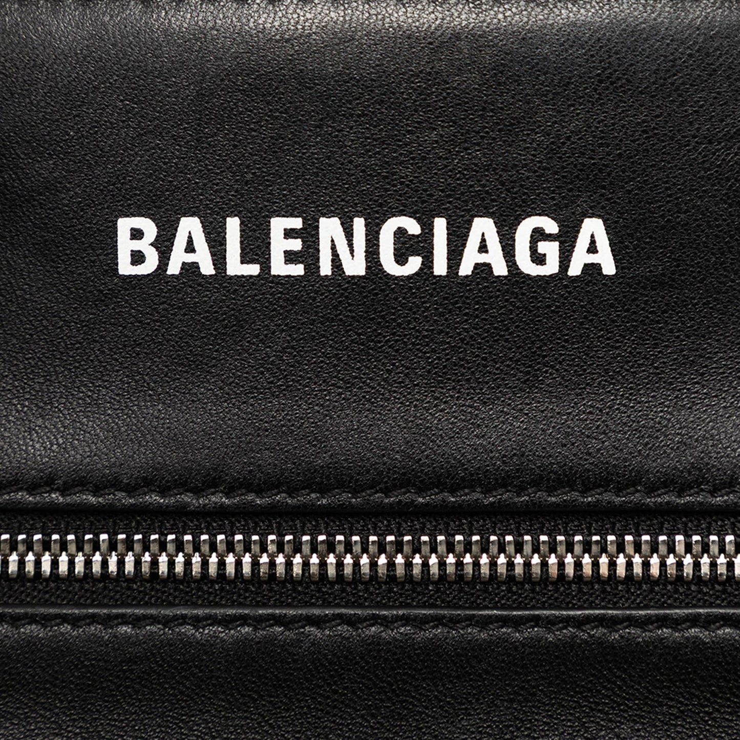 Balenciaga Faux Leather Bistro Basket Bag XS