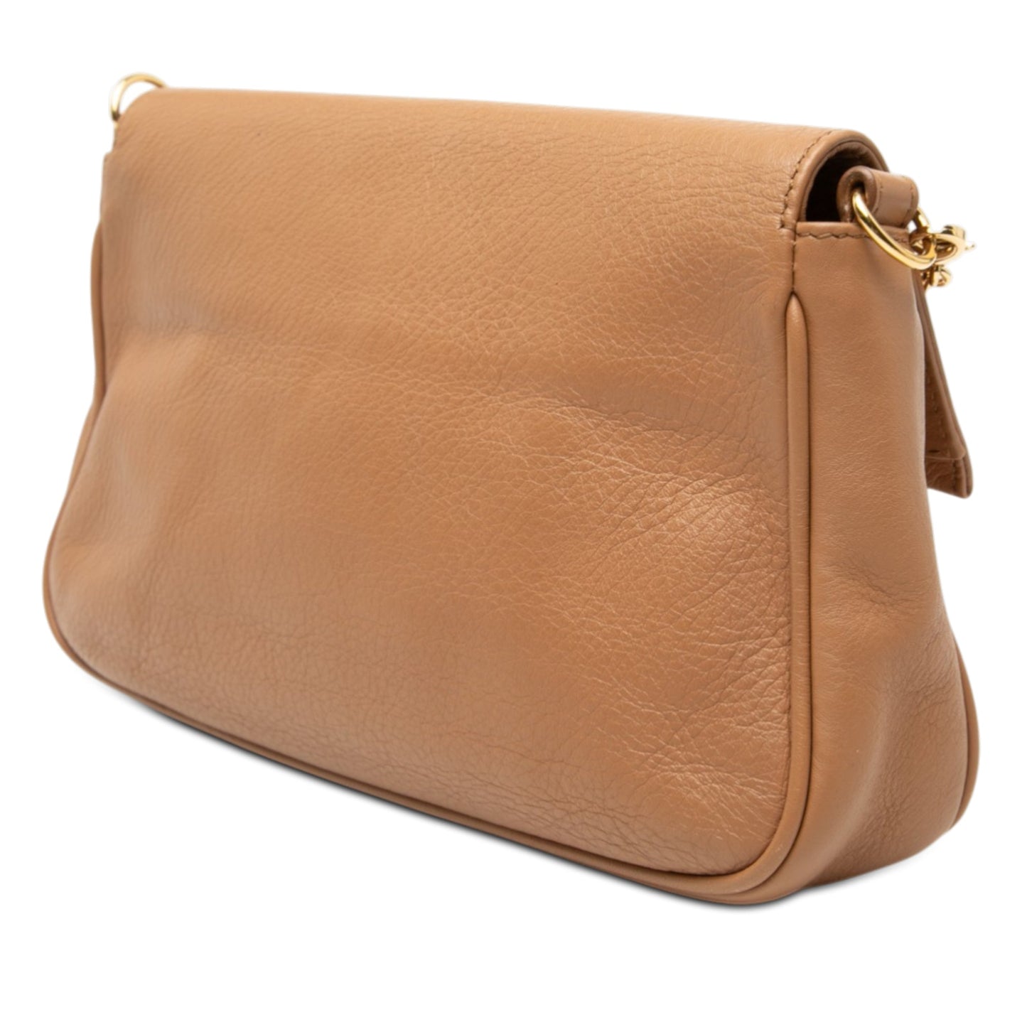 Leather Fendista Pochette Crossbody