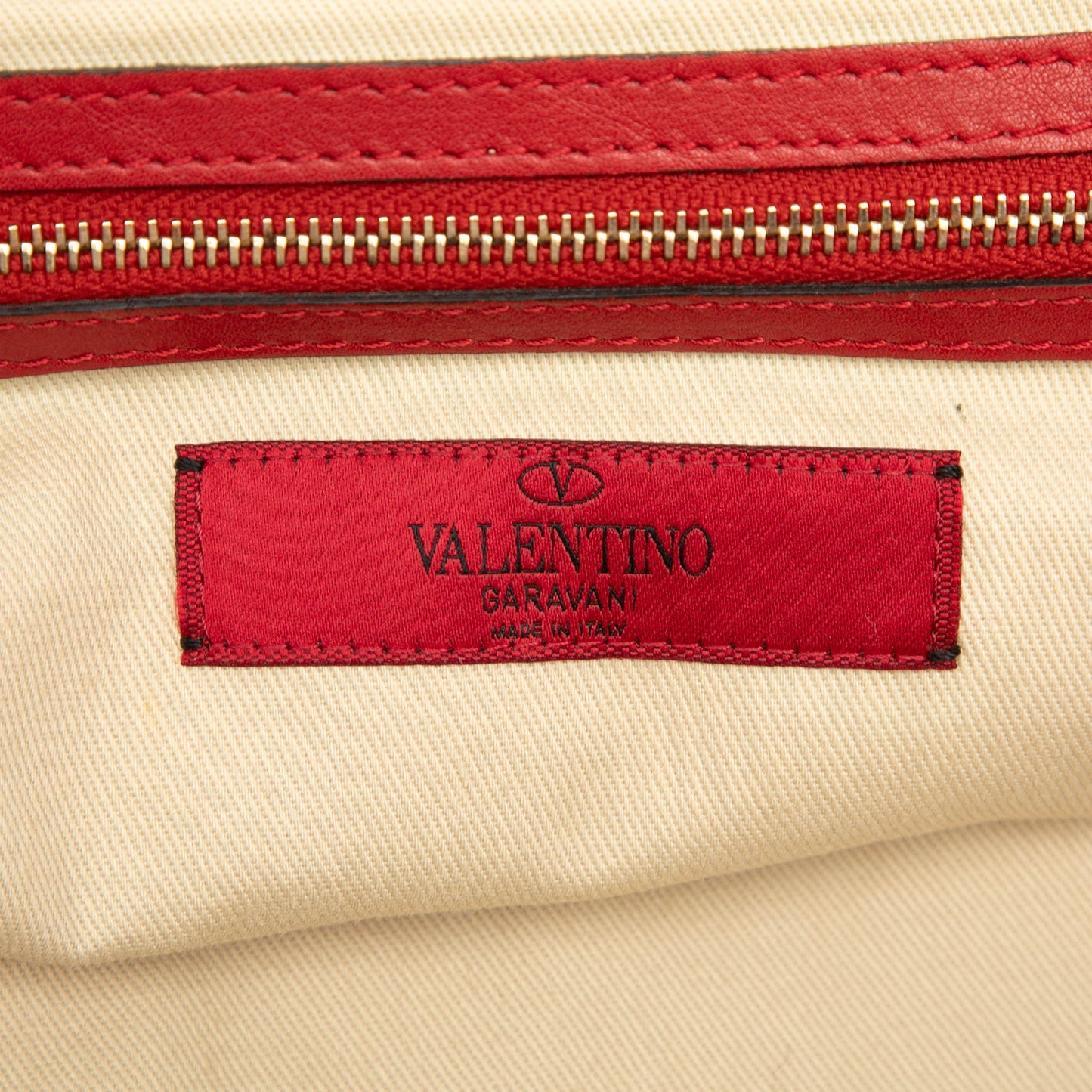 Valentino Medium Leather Rockstud Trapeze Flap Satchel