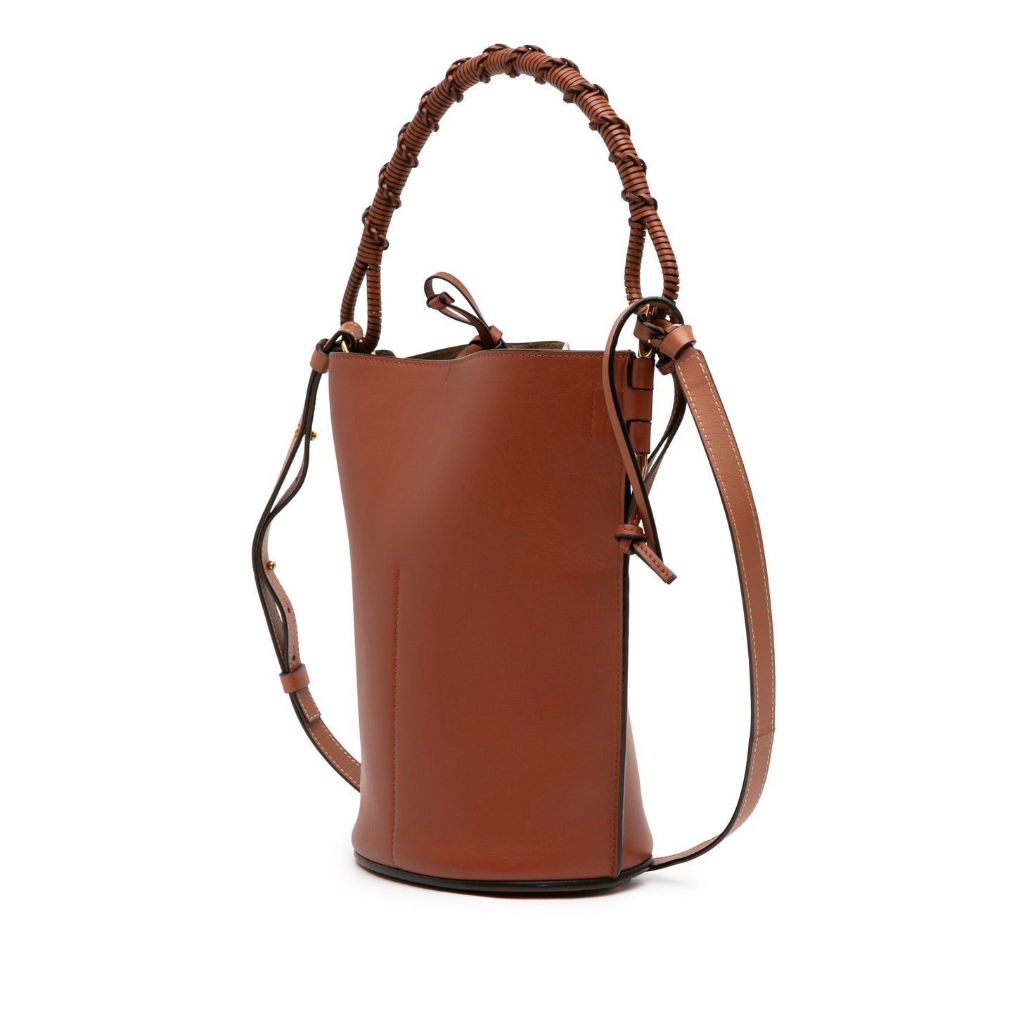 LOEWE Calfskin Anagram Gate Bucket Bag