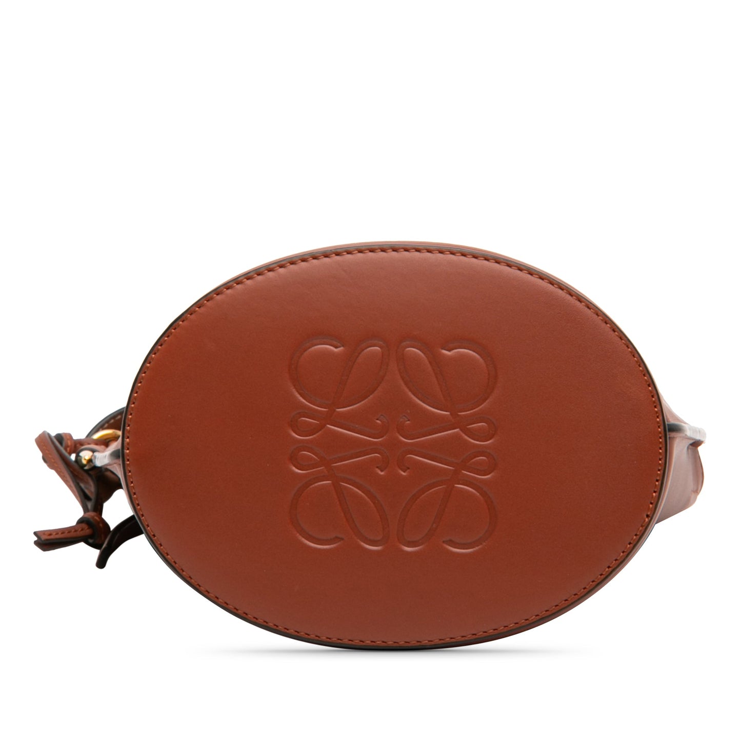 LOEWE Calfskin Anagram Gate Bucket Bag