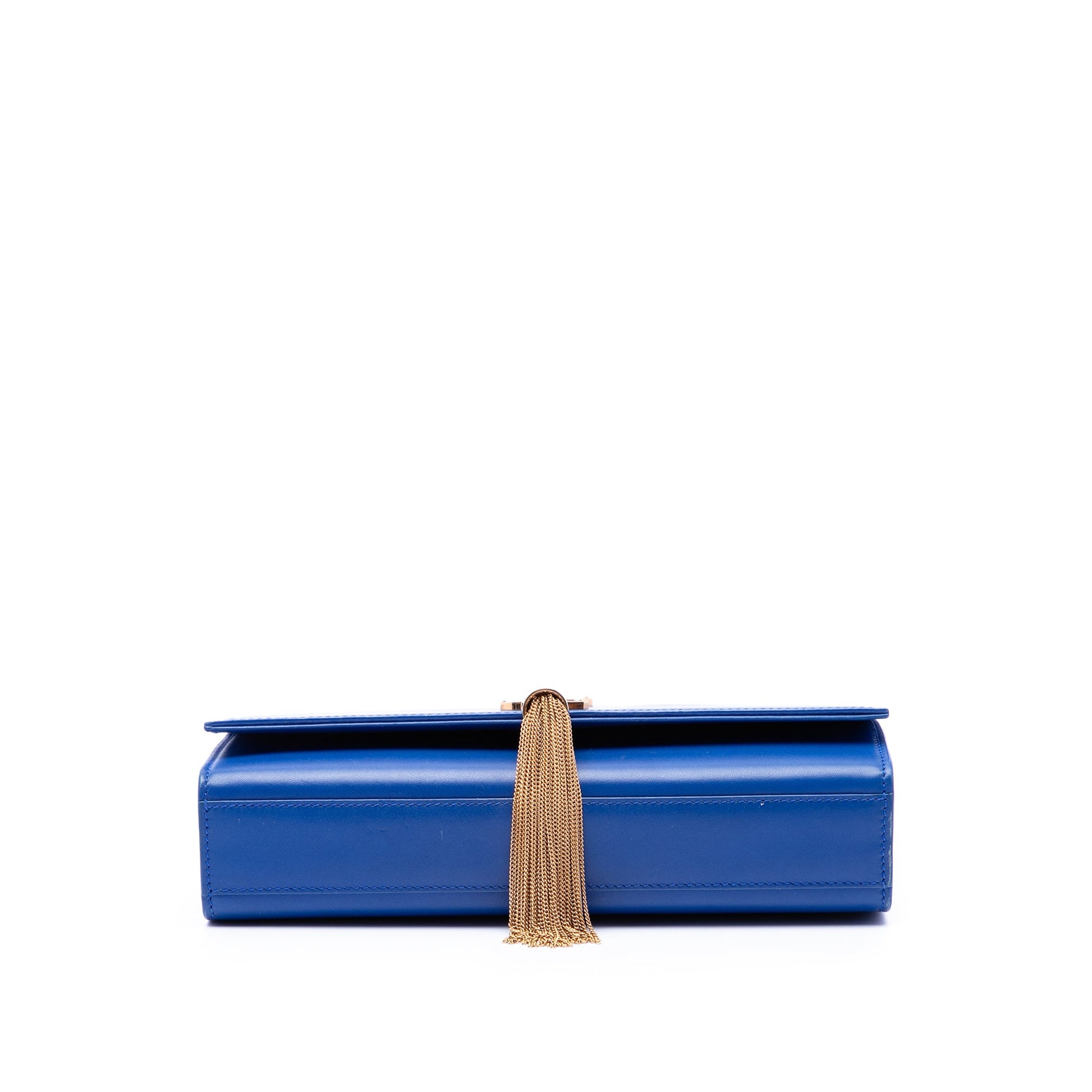 Saint Laurent Medium Smooth Calfskin Monogram Kate Tassel Crossbody