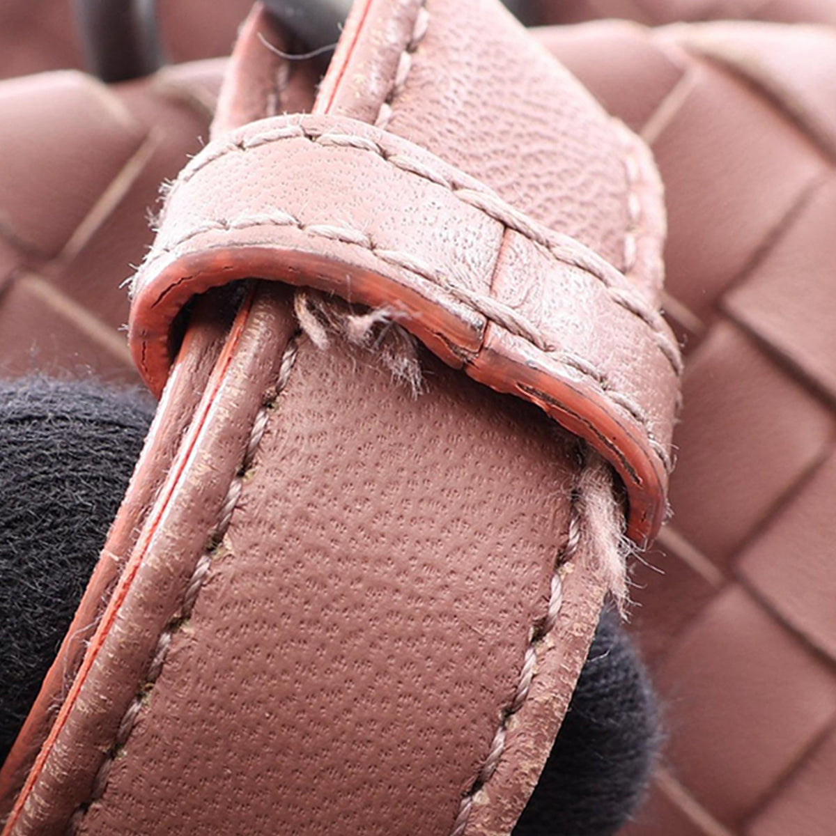 Bottega Veneta Medium Nappa Intrecciato Capri Tote — Brown
