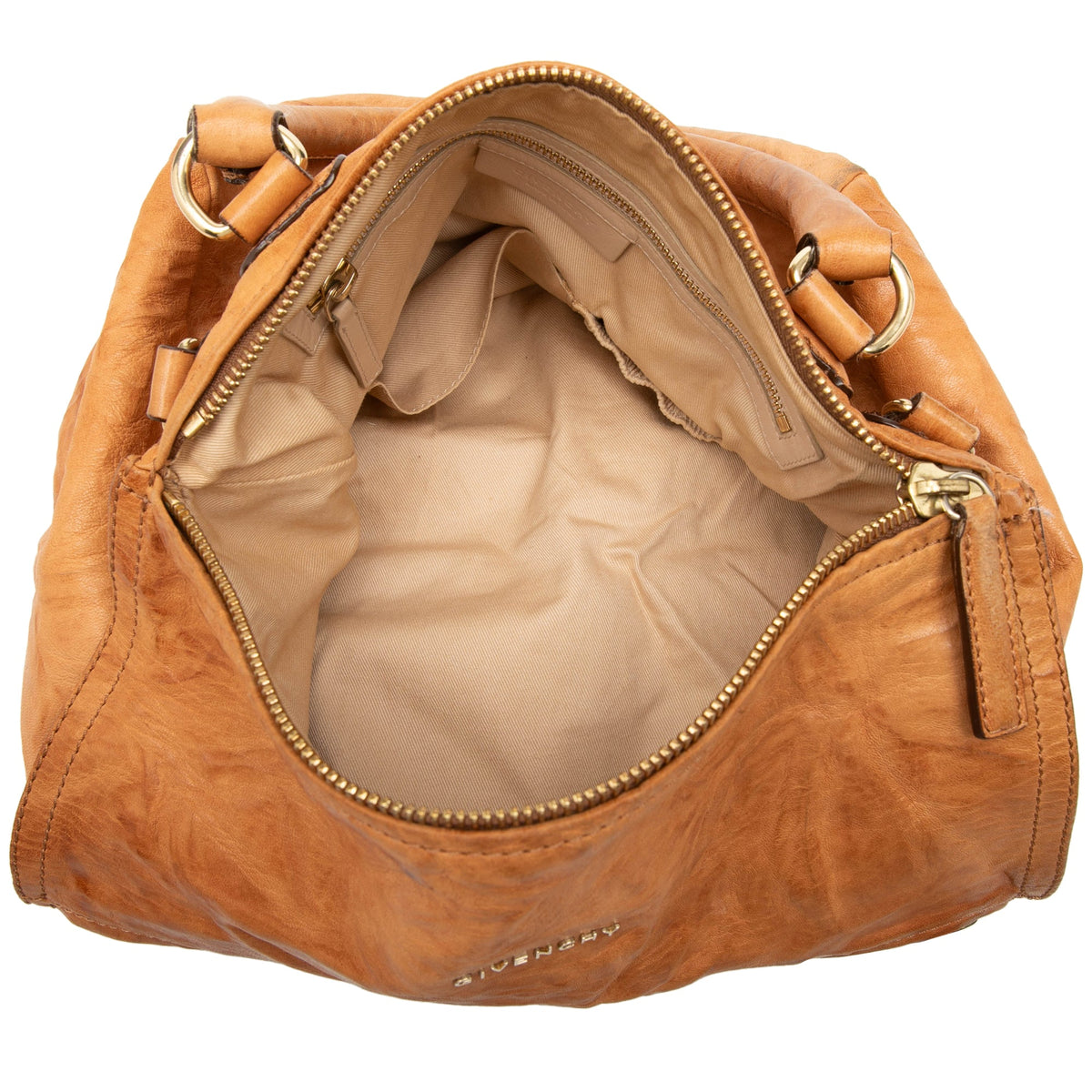Givenchy Medium Wrinkled Sheepskin Pandora Satchel