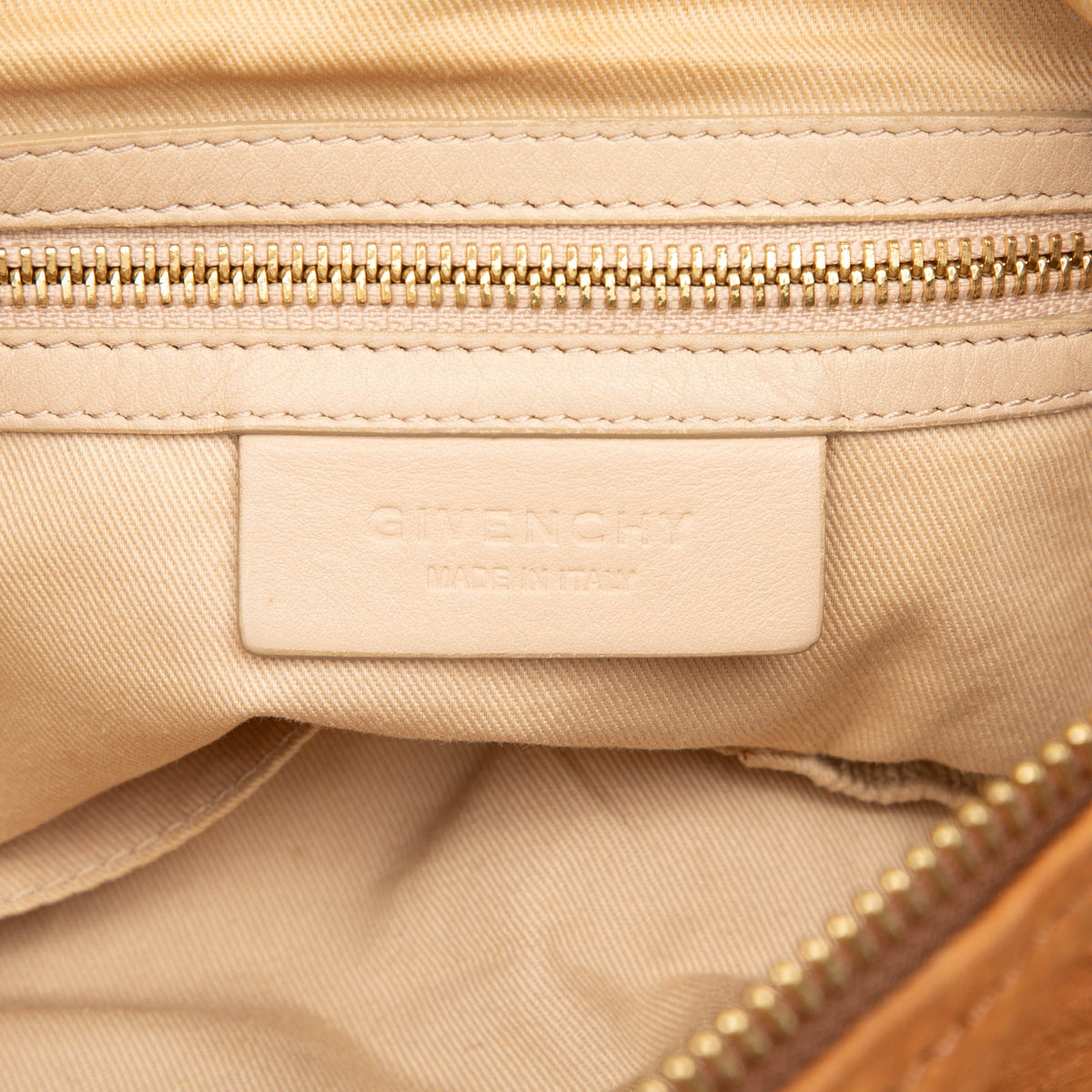 Givenchy Medium Wrinkled Sheepskin Pandora Satchel