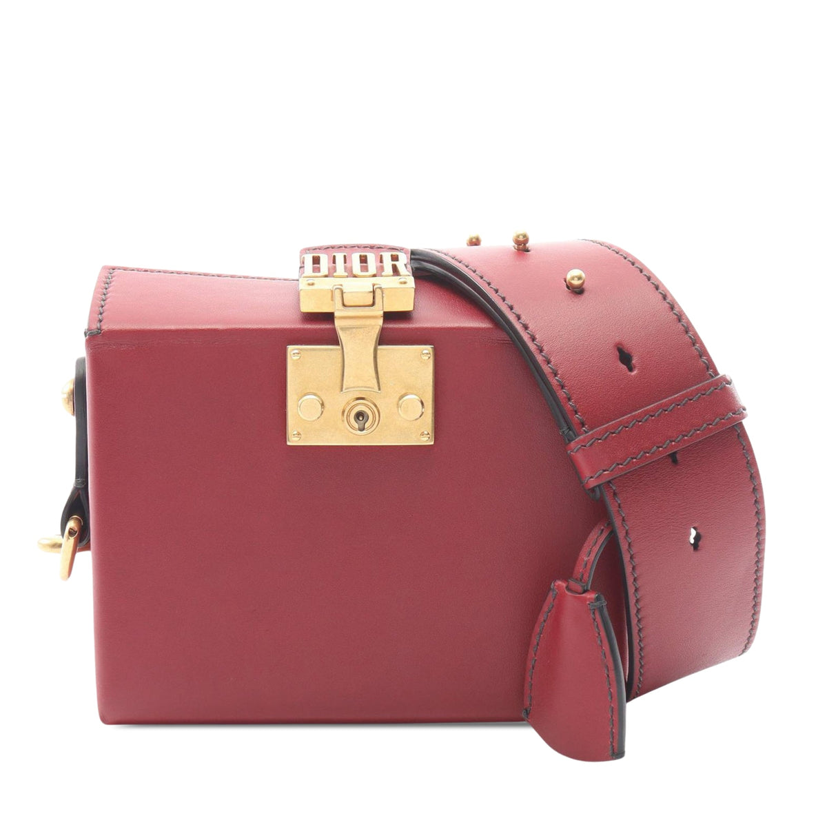 Dior Lambskin Dioraddict Lockbox Crossbody