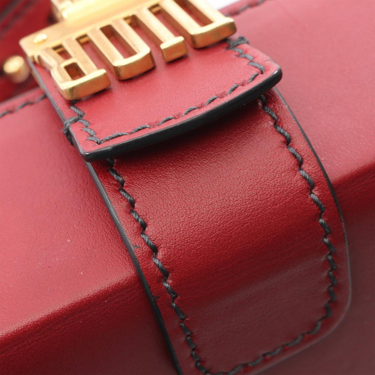 Dior Lambskin Dioraddict Lockbox Crossbody