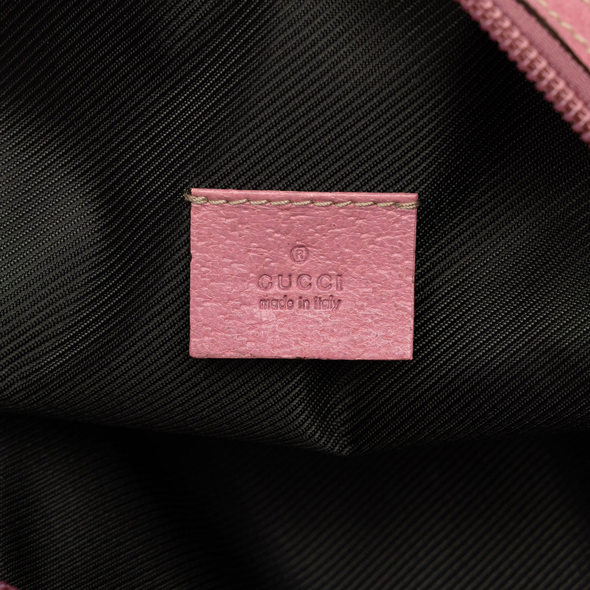 Gucci Mini GG Canvas Balthus Tofu Bag — Beige