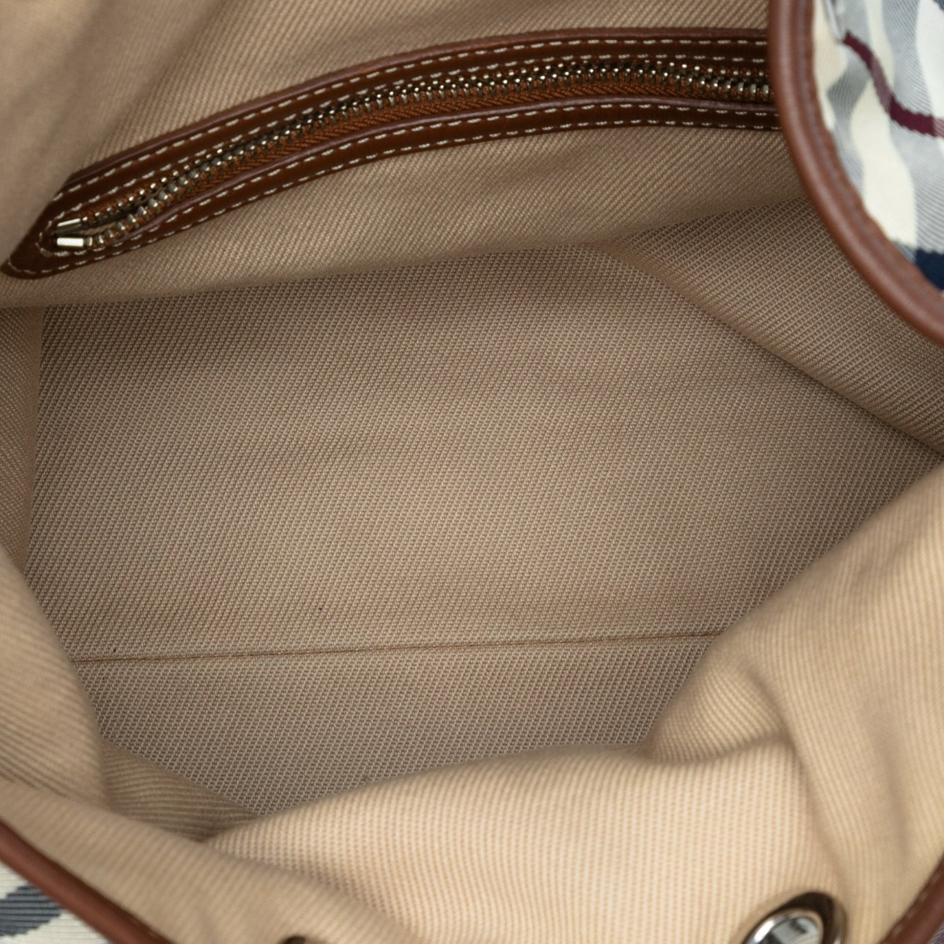 Burberry Nova Check Canvas Tote