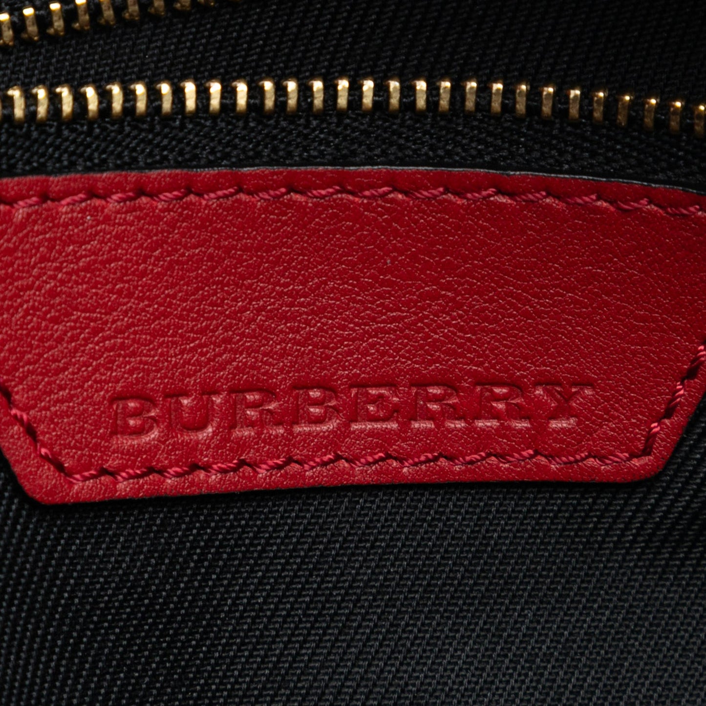 Burberry Small Haymarket Check Canvas and Leather Canterbury Tote