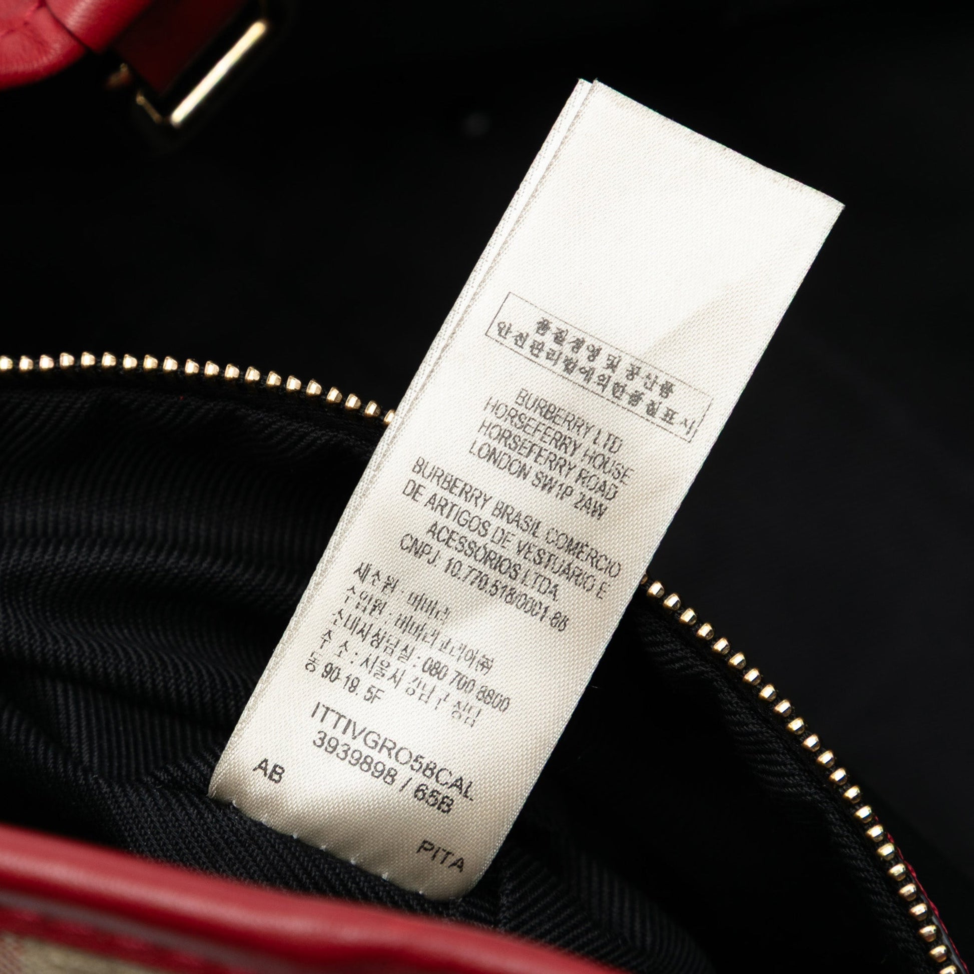 Burberry Small Haymarket Check Canvas and Leather Canterbury Tote