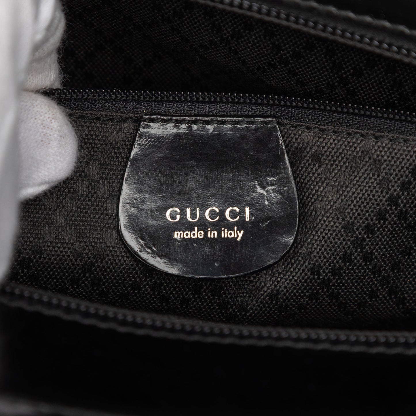 Gucci Nylon Bamboo Satchel