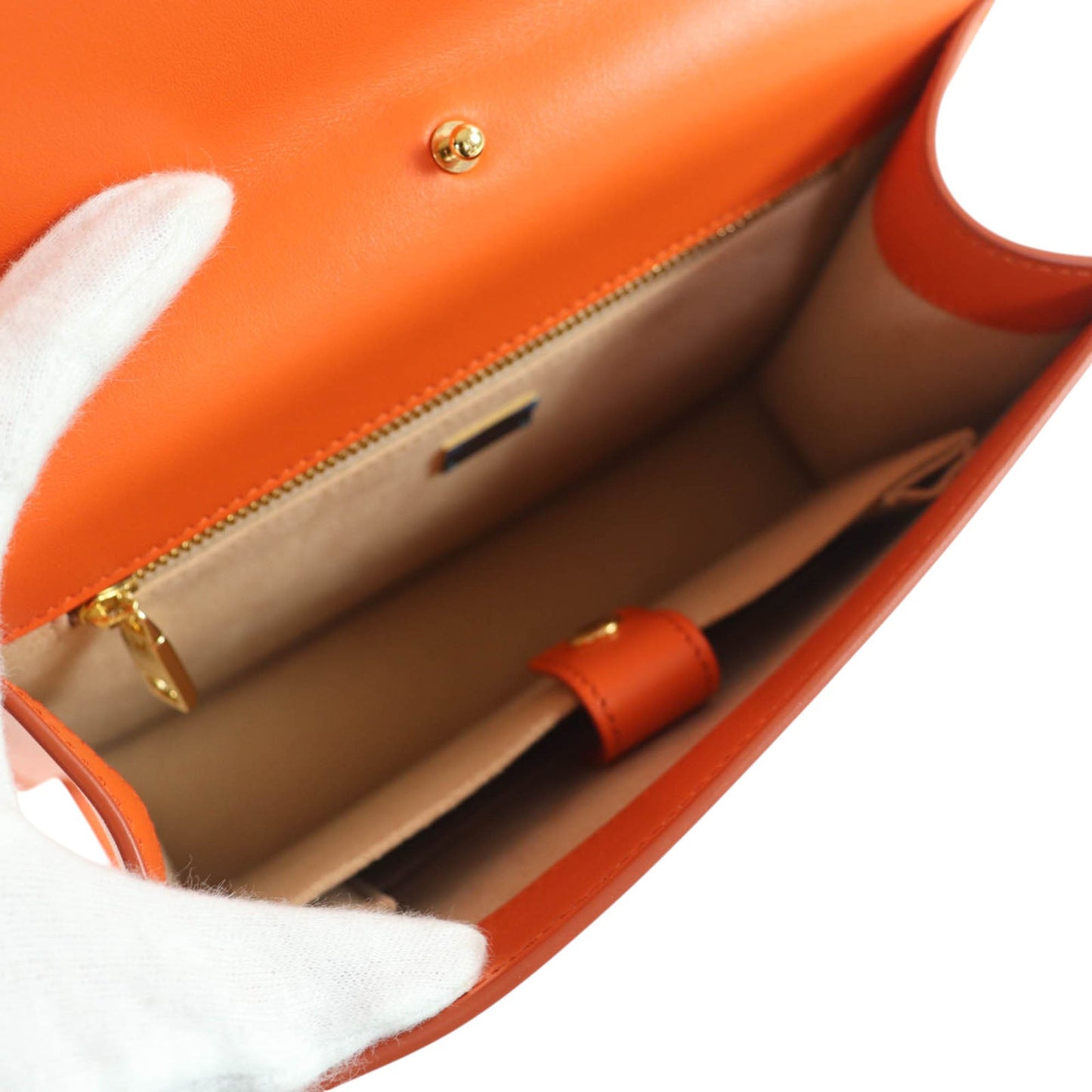 Dolce & Gabbana Leather DG Logo Flap Crossbody