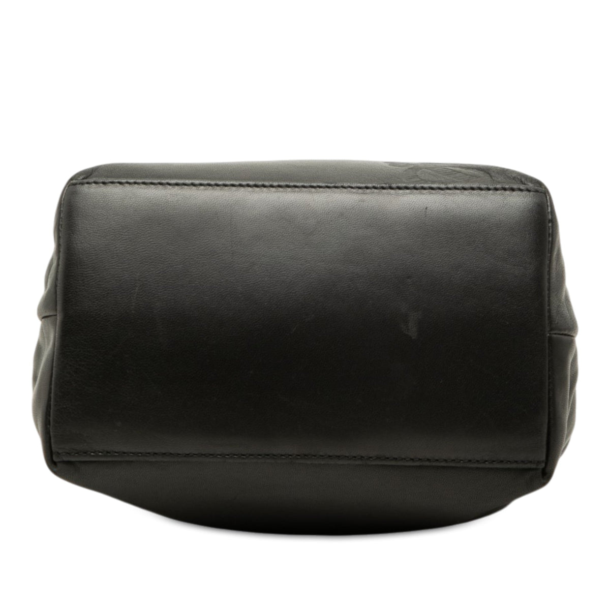 LOEWE Nappa Anagram Handbag — Black