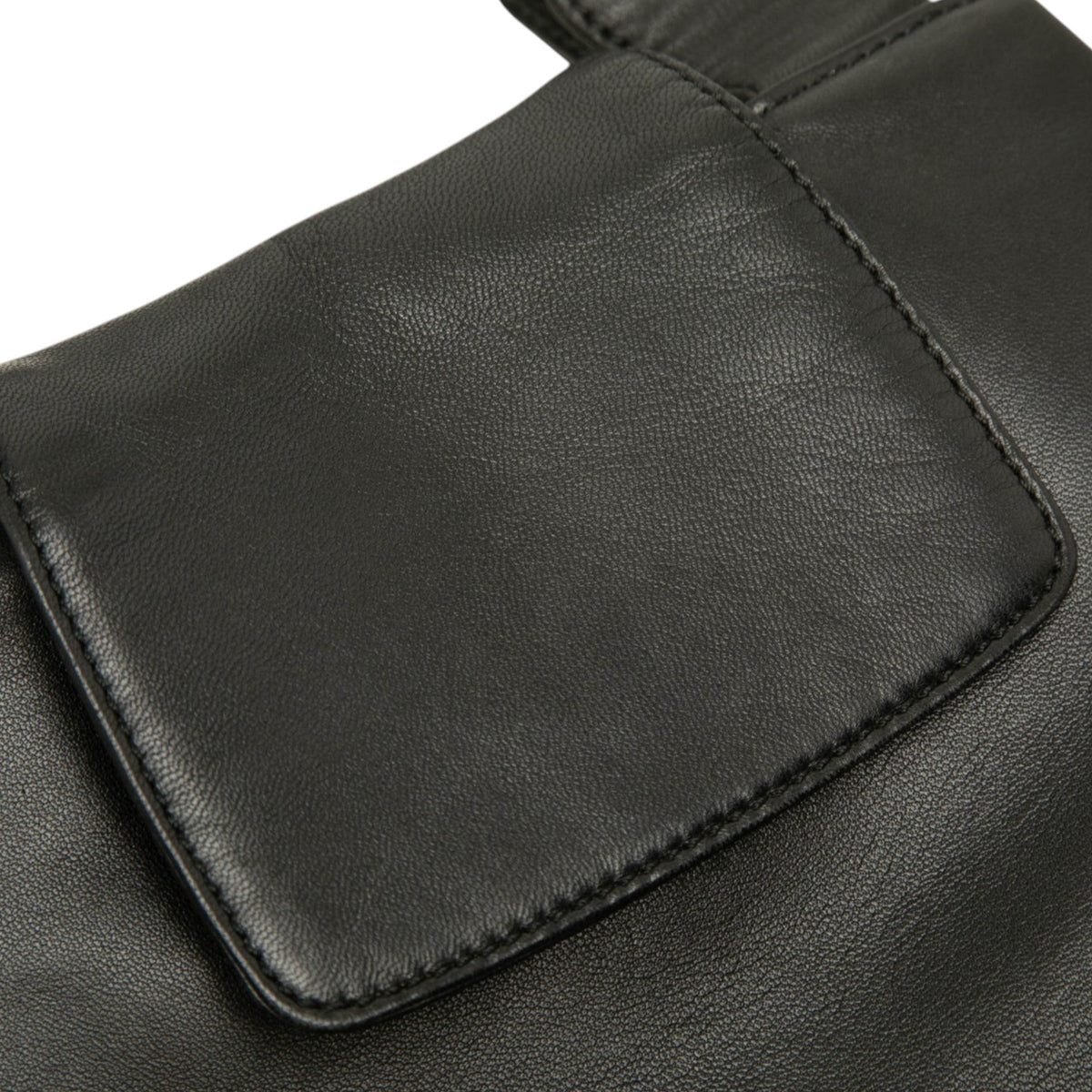 LOEWE Nappa Anagram Handbag — Black