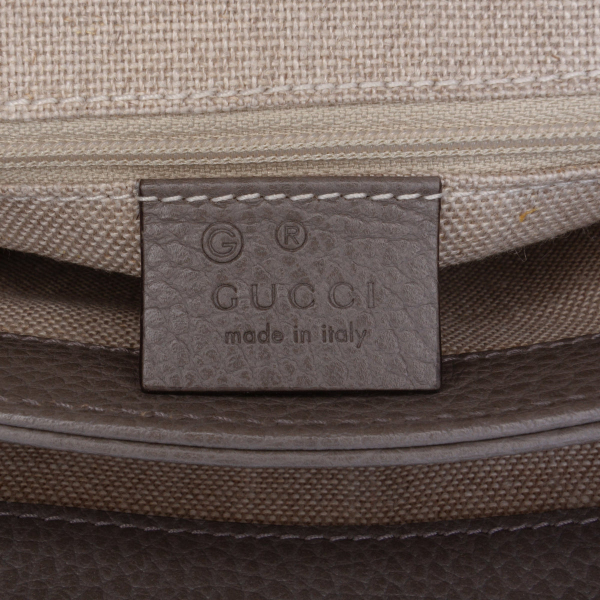 Gucci Small Dollar Calf Interlocking G Satchel