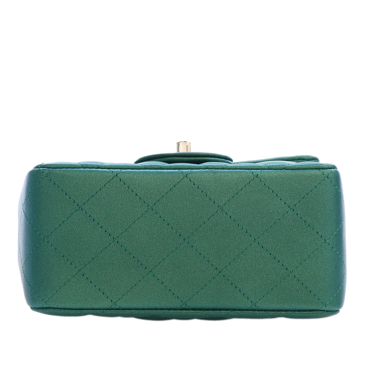 Chanel Mini Square Classic Iridescent Lambskin Single Flap
