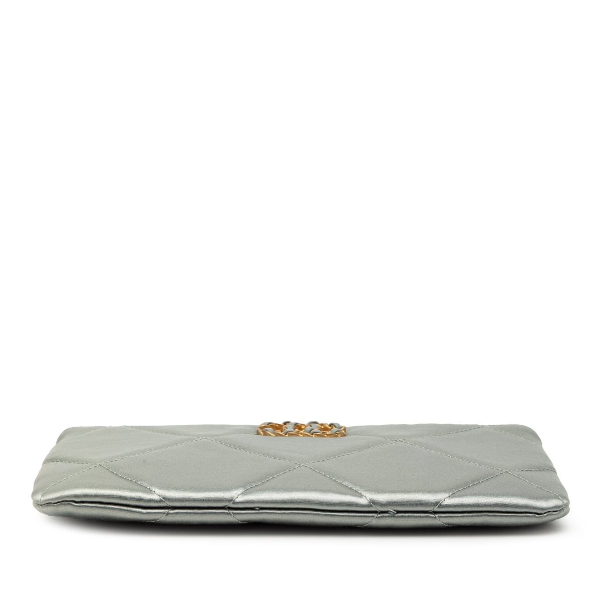Chanel Small Satin 19 O Case VIP Zip Pouch