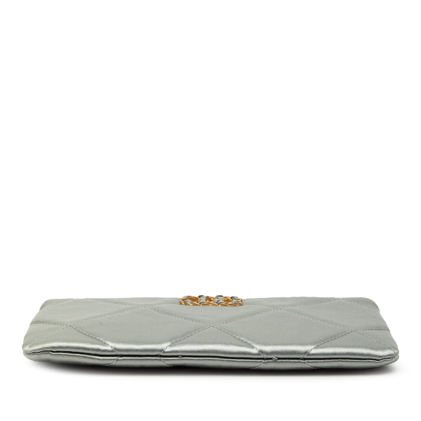 Chanel Small Satin 19 O Case VIP Zip Pouch