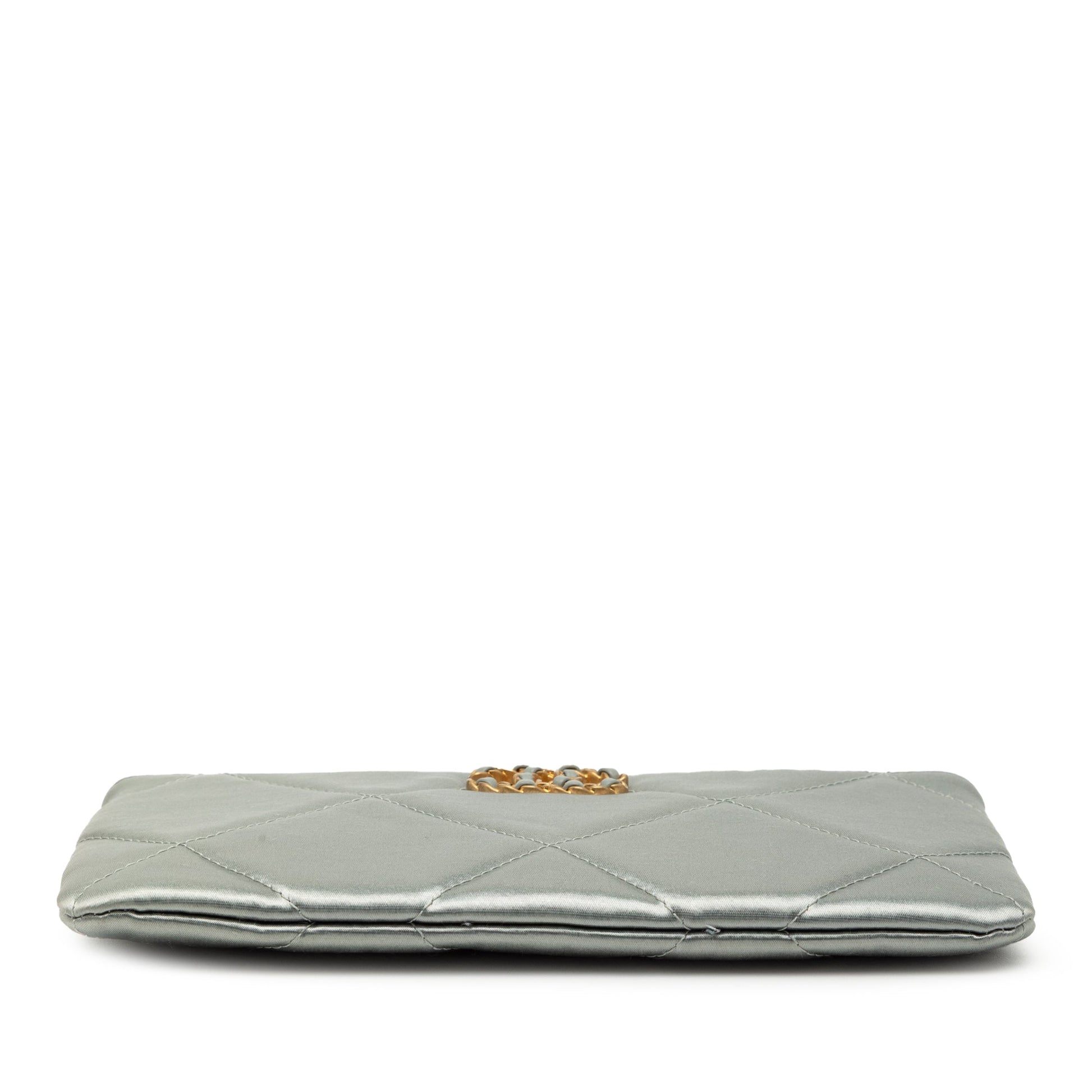 Chanel Small Satin 19 O Case VIP Zip Pouch