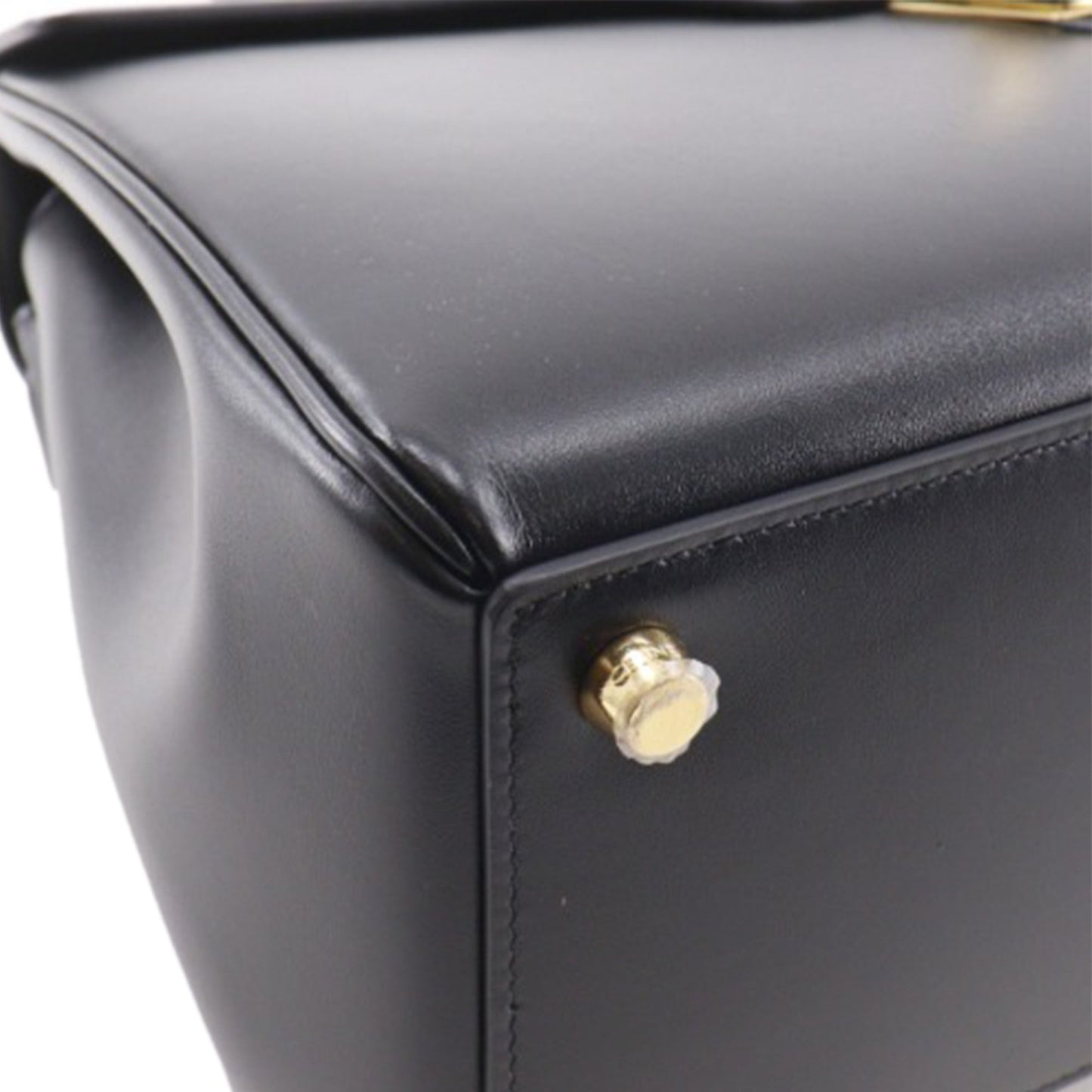 Celine Medium Calfskin Classique 16 Top Handle Bag