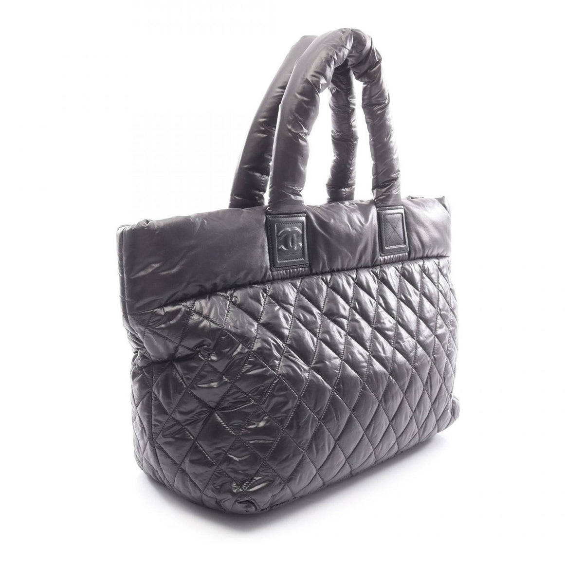 Chanel Medium Quilted Nylon Reversible Coco Cocoon Tote