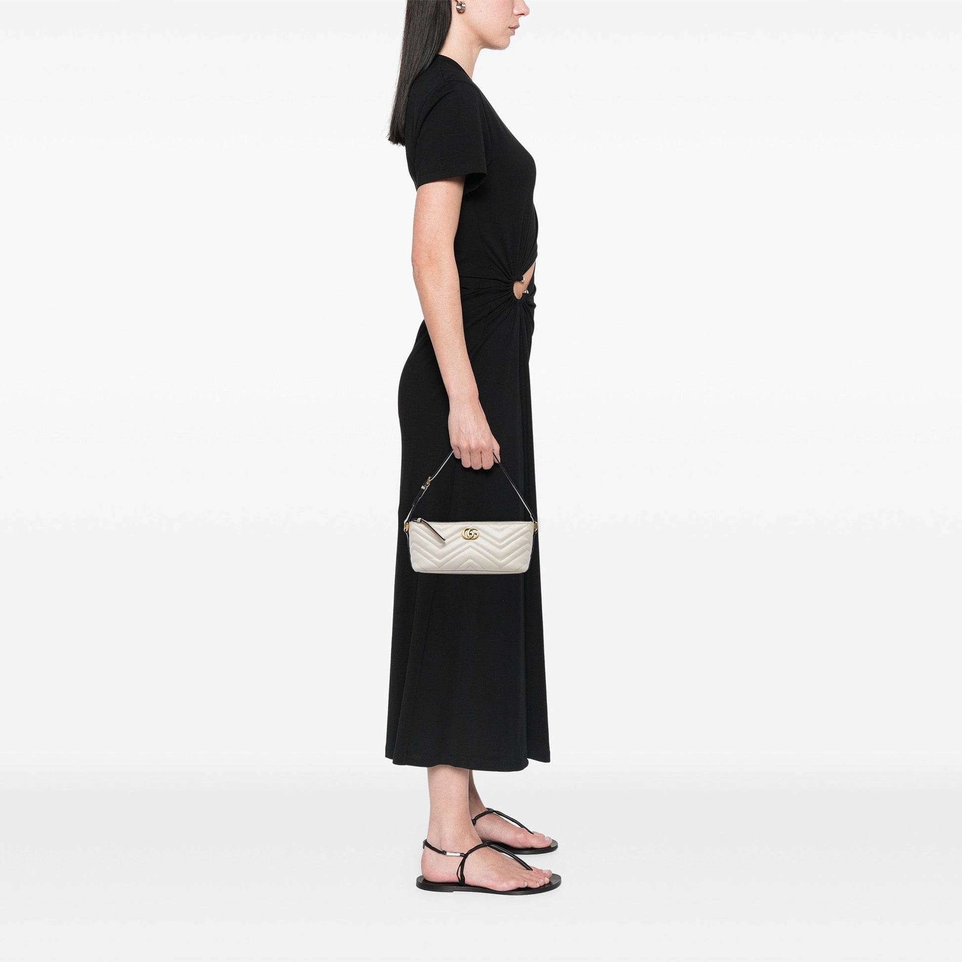 Gucci GG Marmont Matelasse Calfskin Shoulder Bag