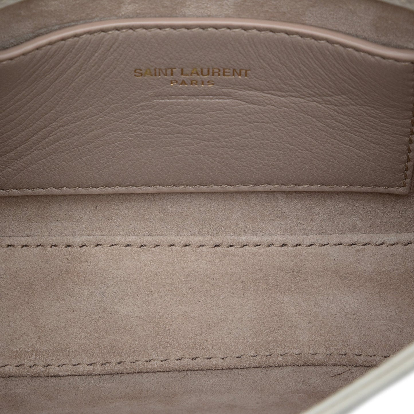 Saint Laurent Mini Smooth Calfskin Le 5 a 7