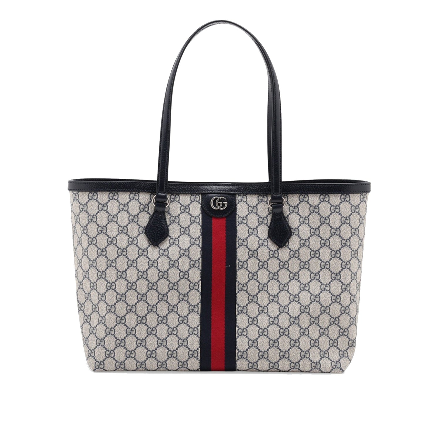 Gucci Medium GG Supreme Web Ophidia Tote