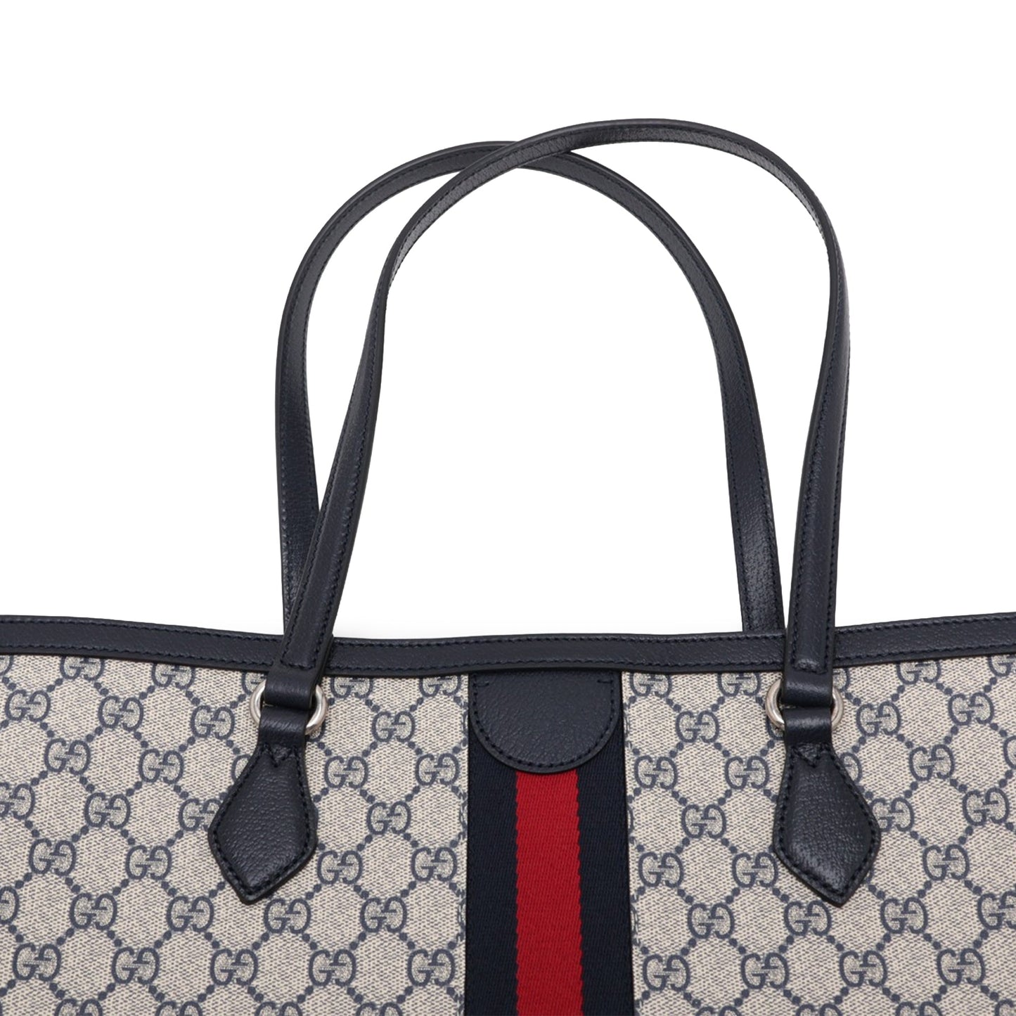 Gucci Medium GG Supreme Web Ophidia Tote