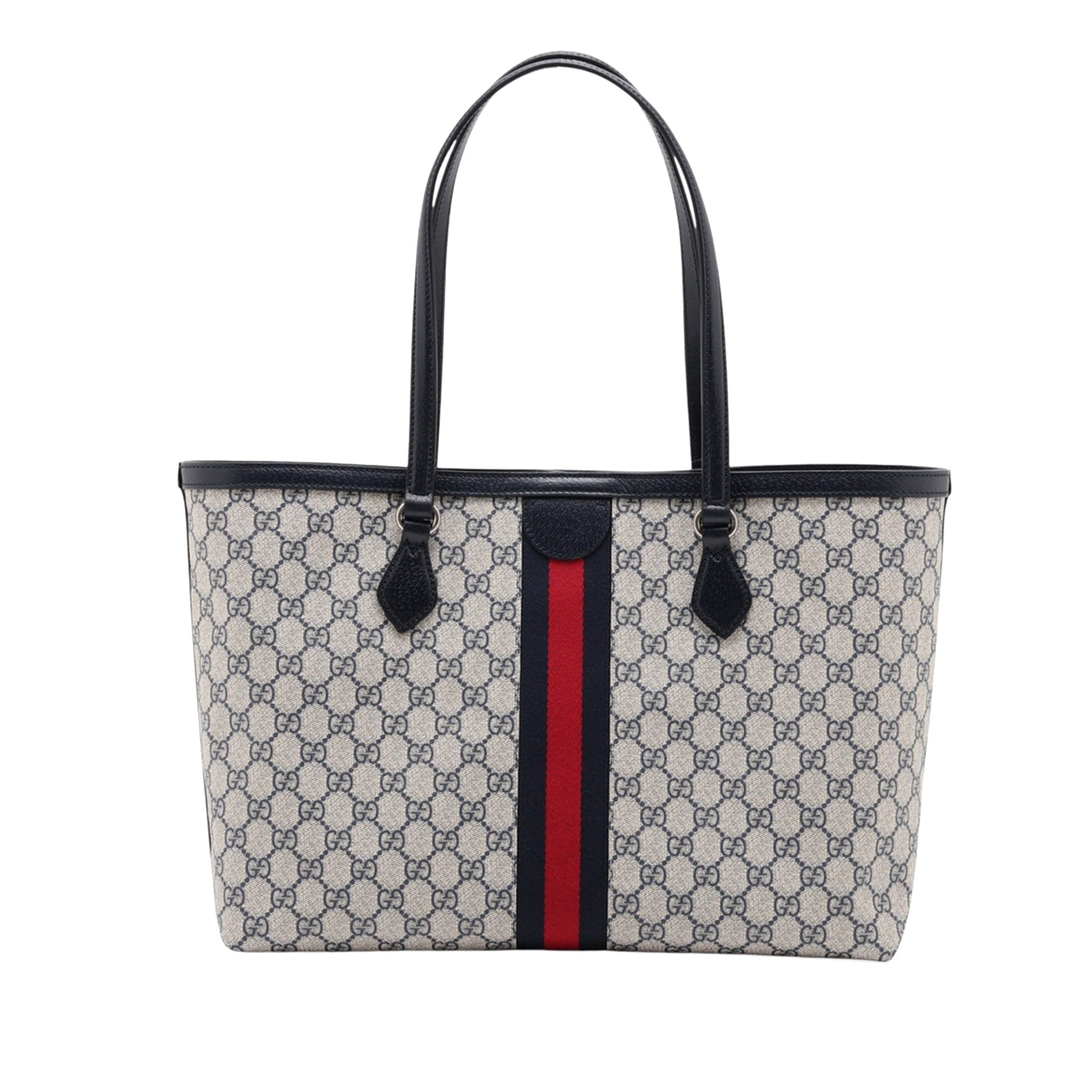 Gucci Medium GG Supreme Web Ophidia Tote