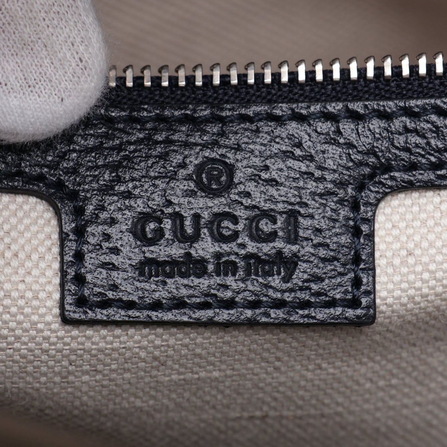 Gucci Medium GG Supreme Web Ophidia Tote