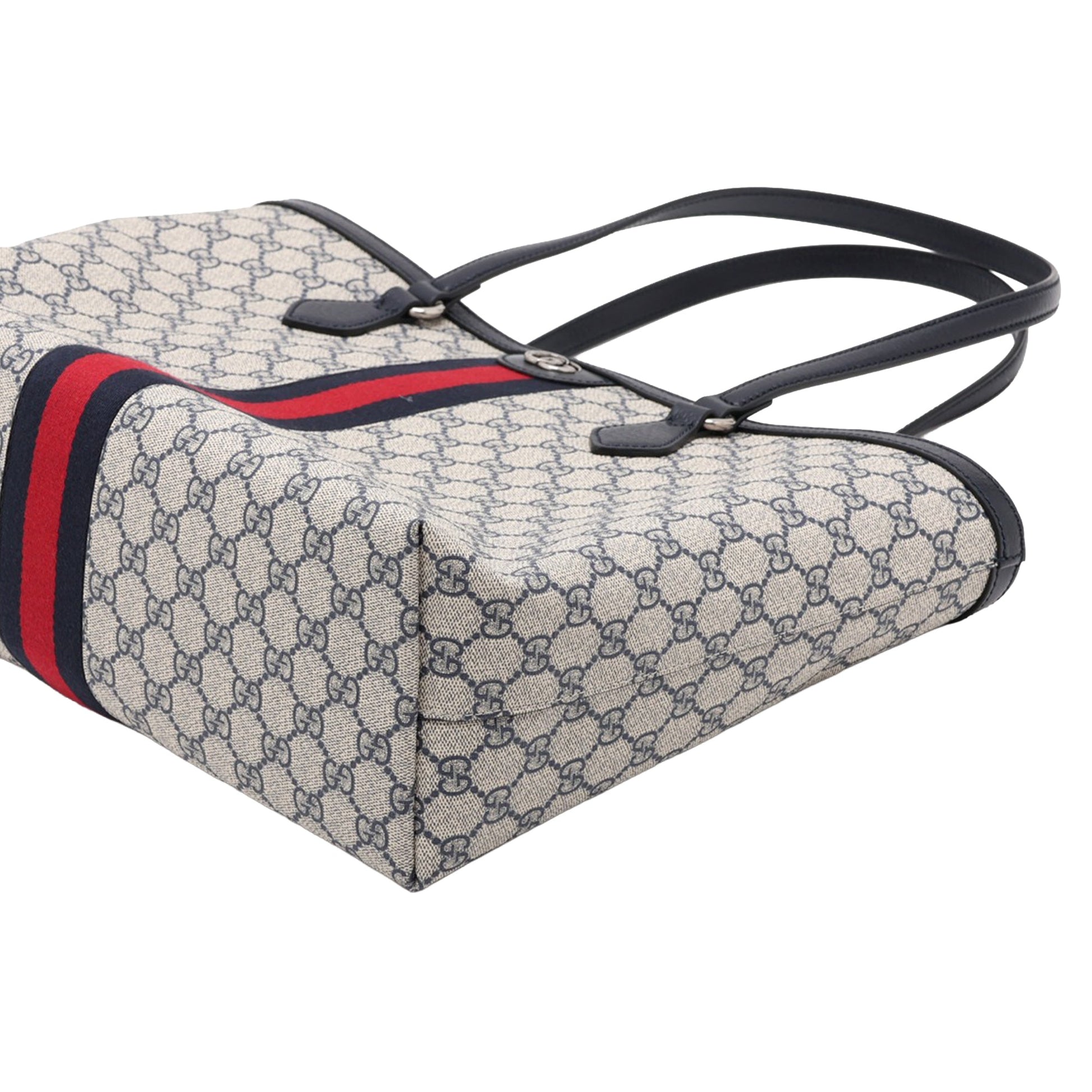 Gucci Medium GG Supreme Web Ophidia Tote