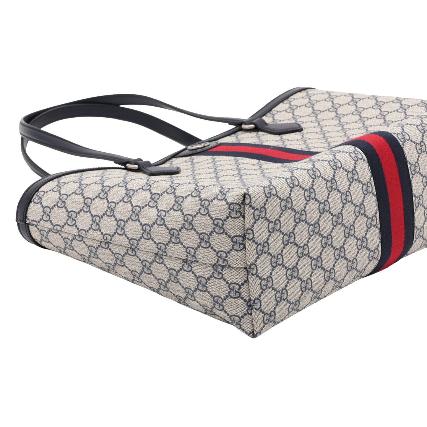 Gucci Medium GG Supreme Web Ophidia Tote